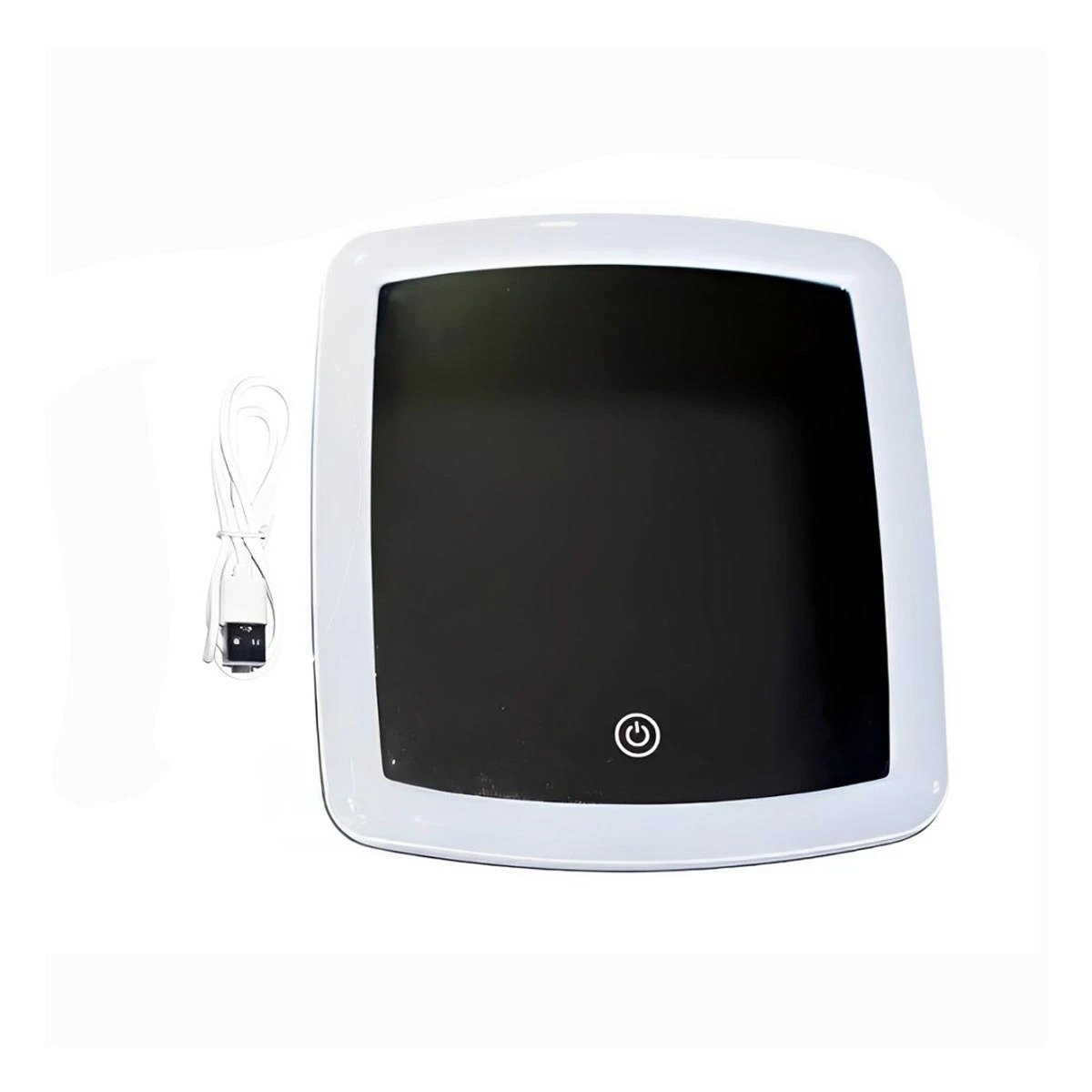 PACK6 ESPEJO LED TACTIL BLANCO CON LUZ REGULABLE PARA BELLEZA Y+REGALO STICKER - 2