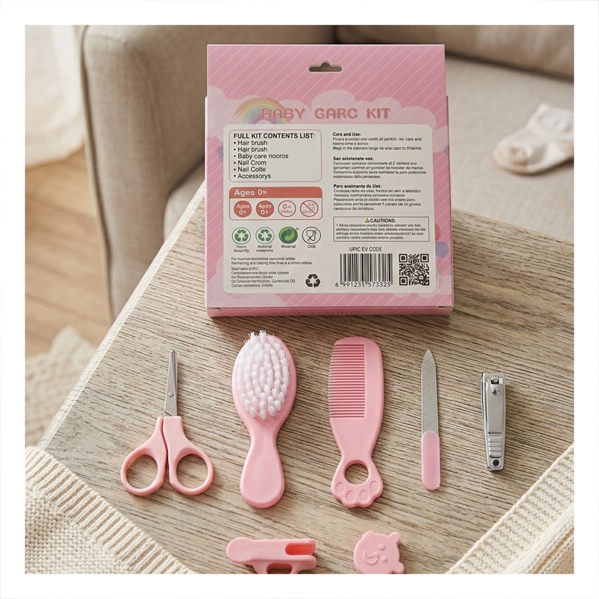 PACK6 EQUIPO PORTATIL DE CEJAS BLANCO RECARGABLE COMPACTO - 2