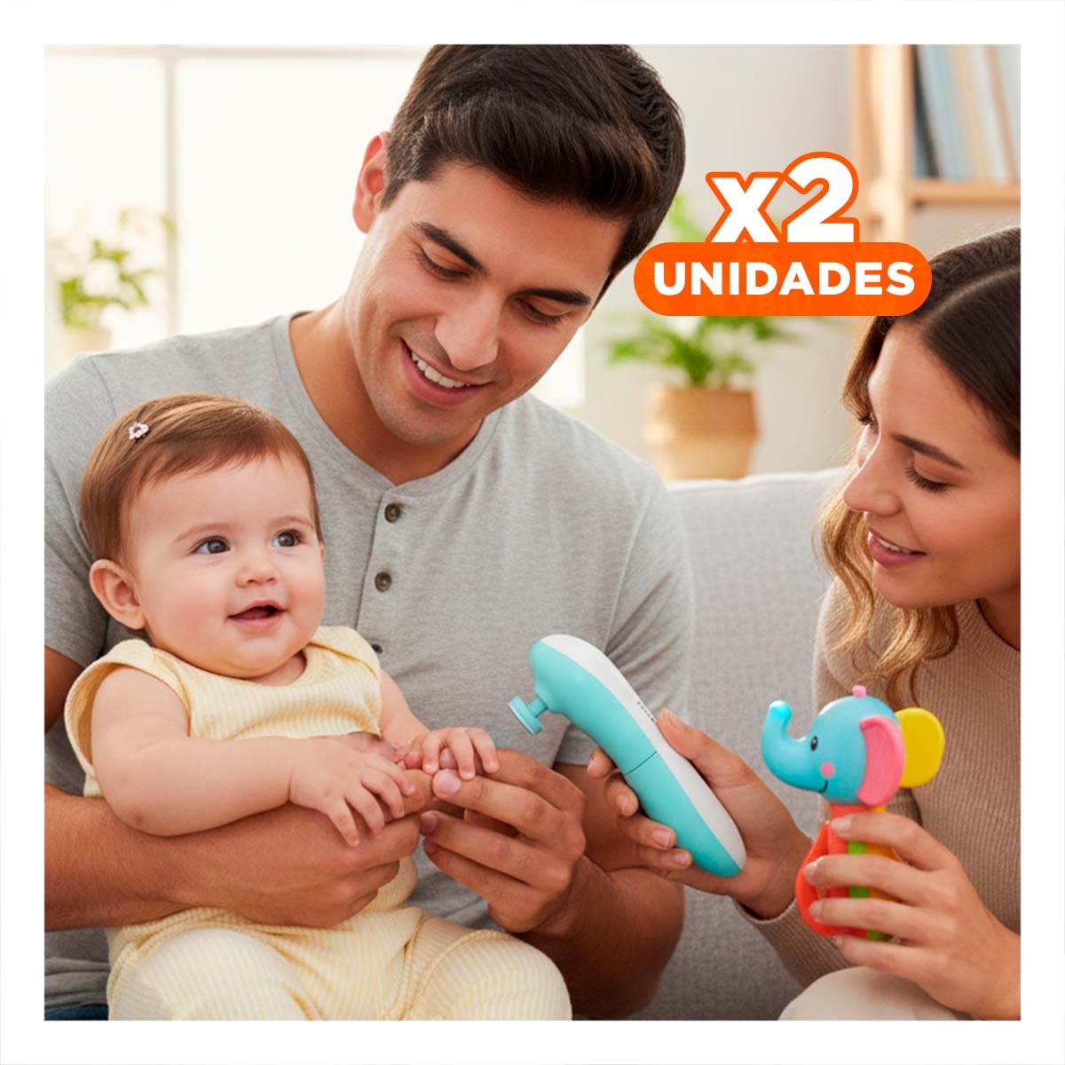 PACK2 MAQUINA PORTATIL DE CEJAS BLANCO RECARGABLE LIGERA Y+REGALO STICKER - 1