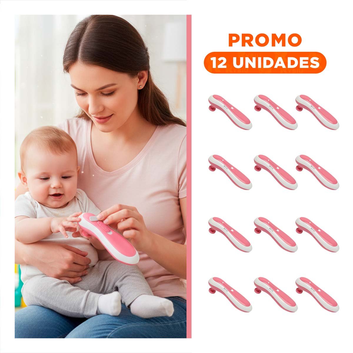 PACK12 DEPILACION DE CEJAS BLANCO RECARGABLE PARA USO DIARIO Y+REGALO STICKER - 1