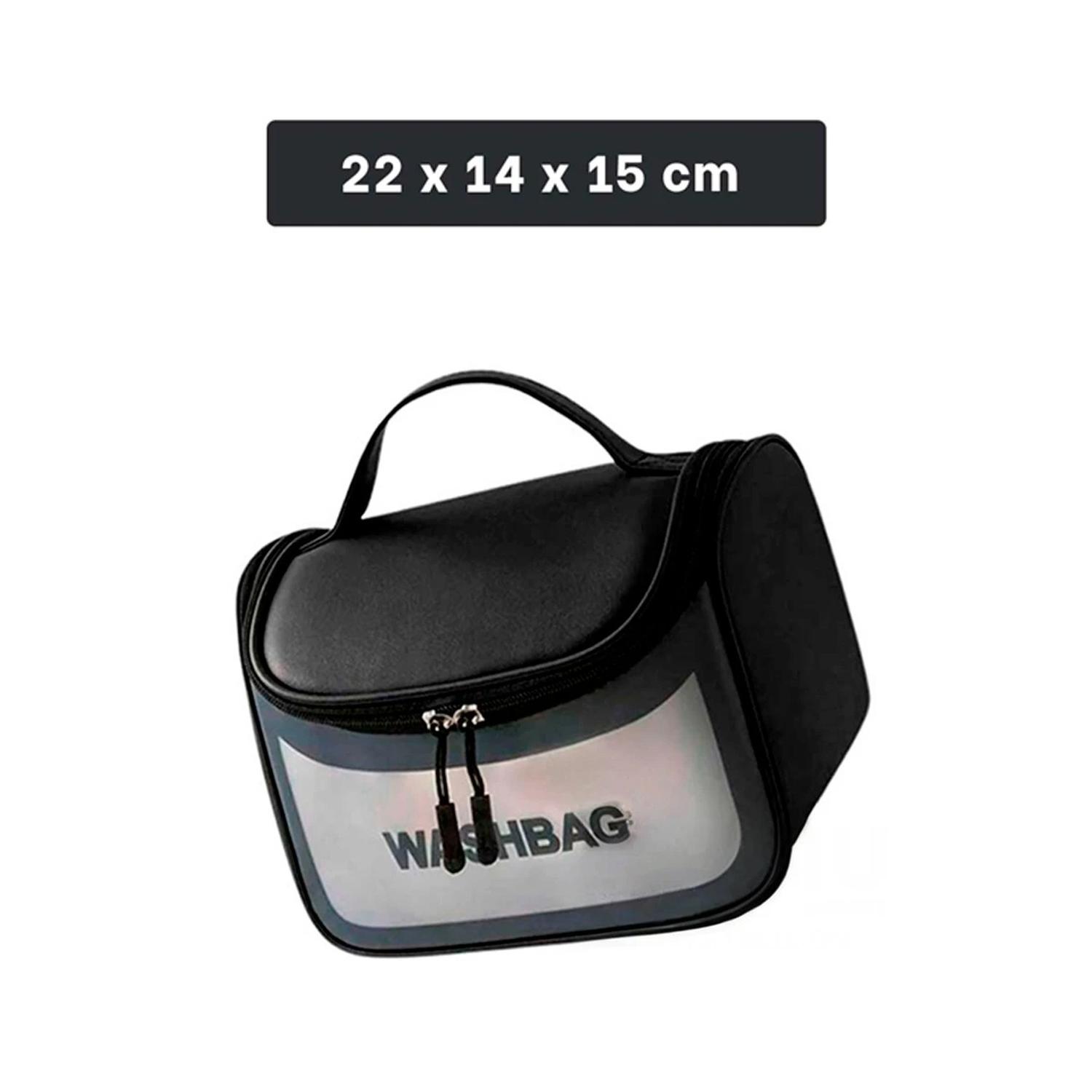 PACK4 NECESER PARA ORGANIZAR EN NEGRO Y+REGALO STICKERS - 5