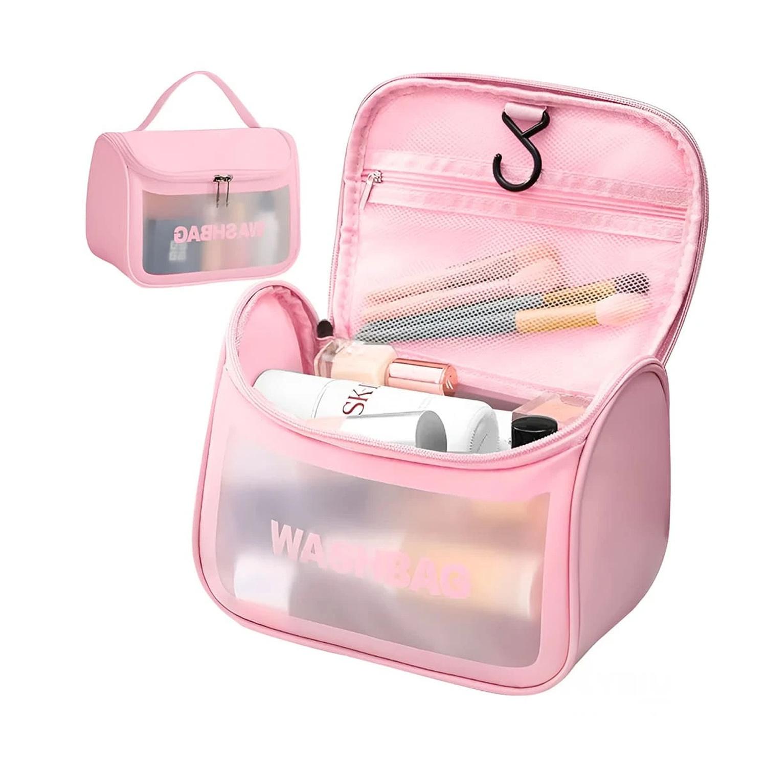 PACK12 ESTUCHE DE PRODUCTOS ESTETICOS EN COLOR ROSADO - 2