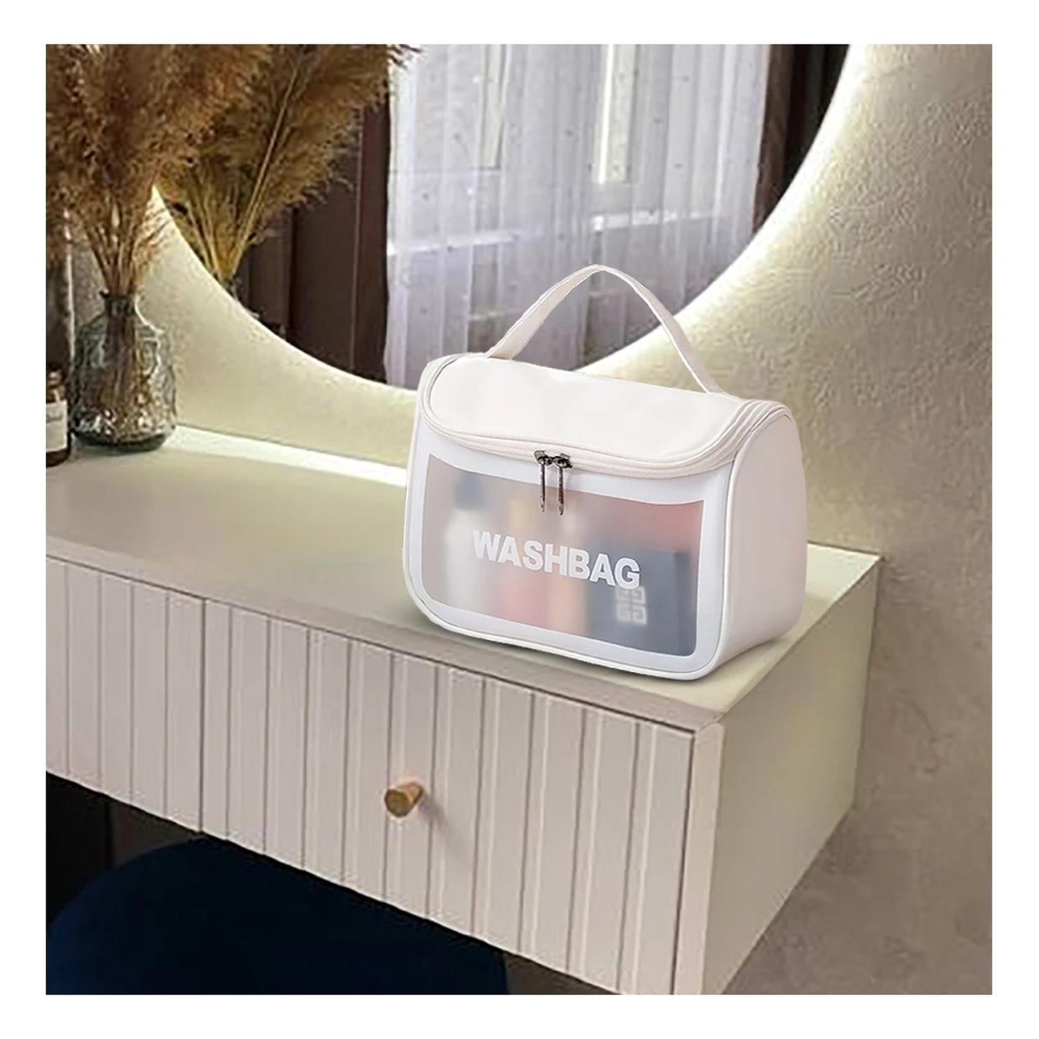 PACK6 BOLSA PARA COSMETICOS EN BLANCO Y+REGALO STICKERS - 4