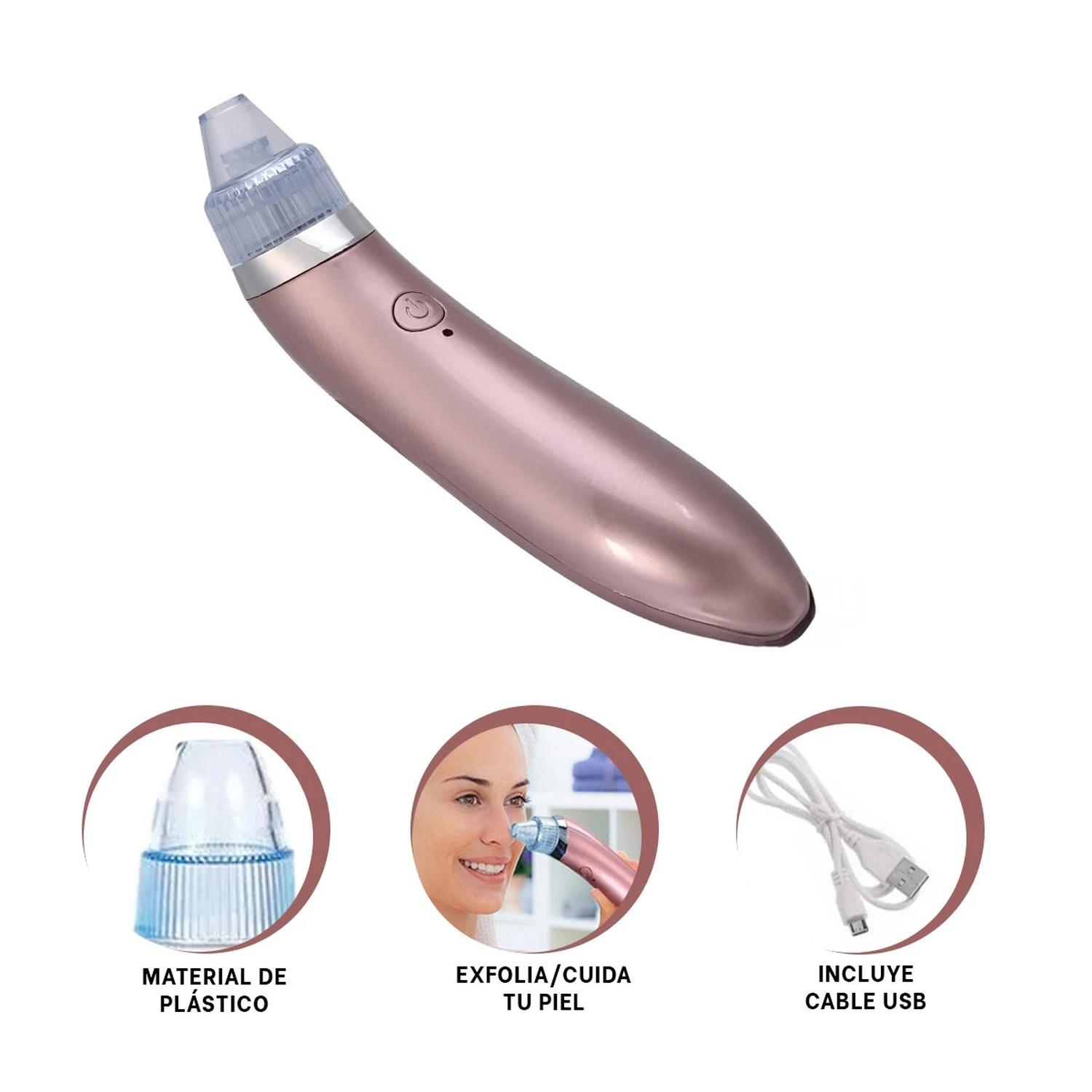 PACK6 EXTRACTOR ELECTRICO ROSADO PARA ESPINILLAS Y CUIDADO FACIAL Y+PAPEL REGALO - 6