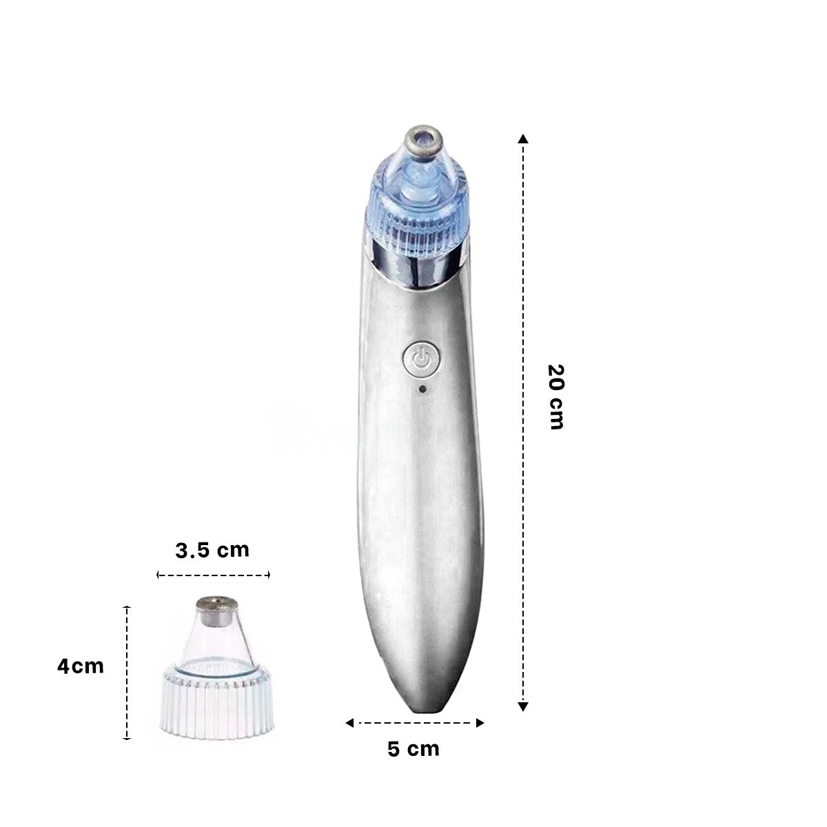 PACK2 EQUIPO PORTATIL BLANCO PARA CUIDADO FACIAL PRACTICO - 4
