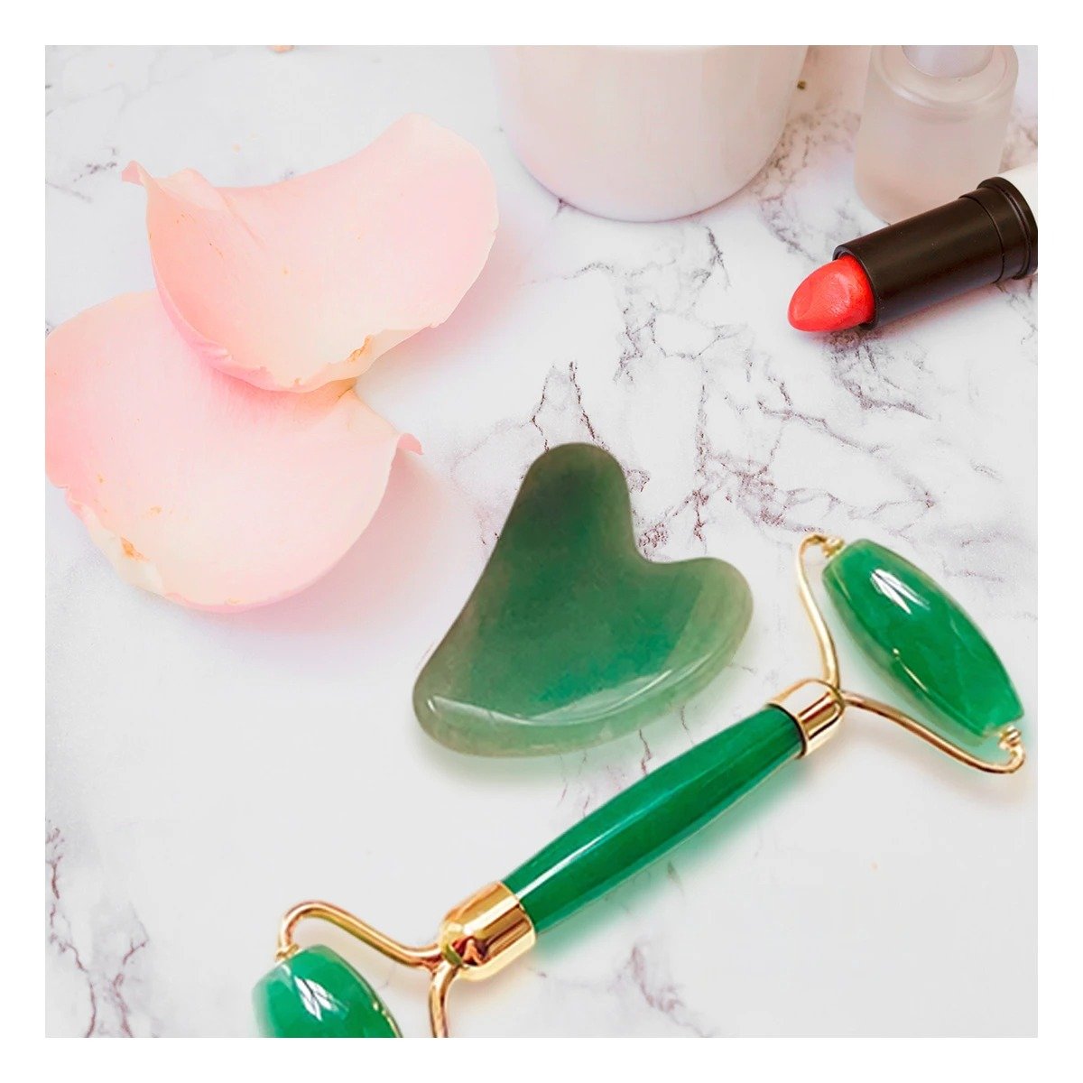 PACK12 CONJUNTO HOGAR 3 DE LIMPIEZA FACIAL PLASTICO VERDE PARA MUJER Y+REGALO STICKER - 3