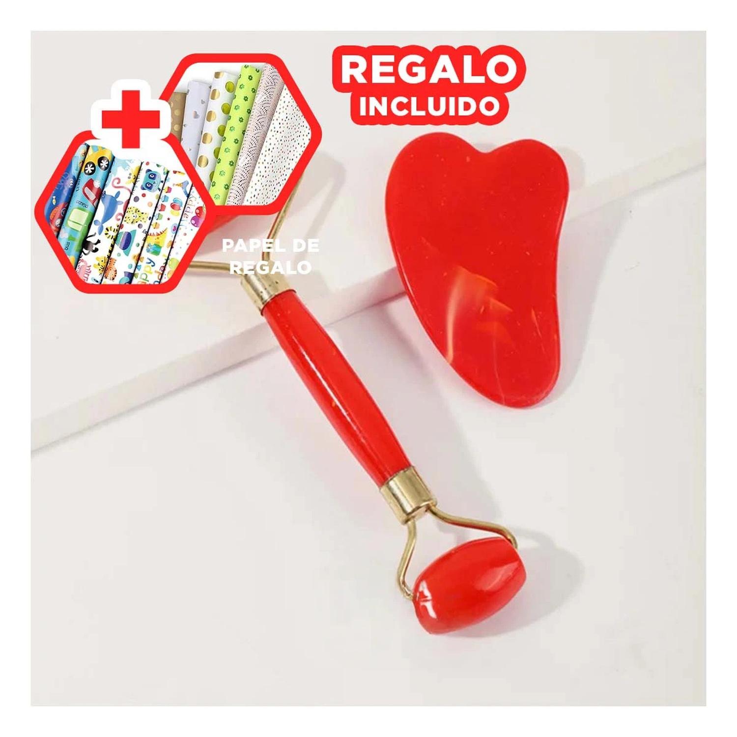 PACK12 SET3 UTIL PARA LIMPIEZA EN ROJO Y+PAPEL DE REGALO - 1