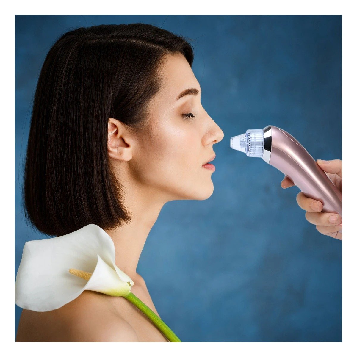 PACK4 ASPIRADOR PROFESIONAL ROSADO PARA CUIDADO DEL ROSTRO - 3
