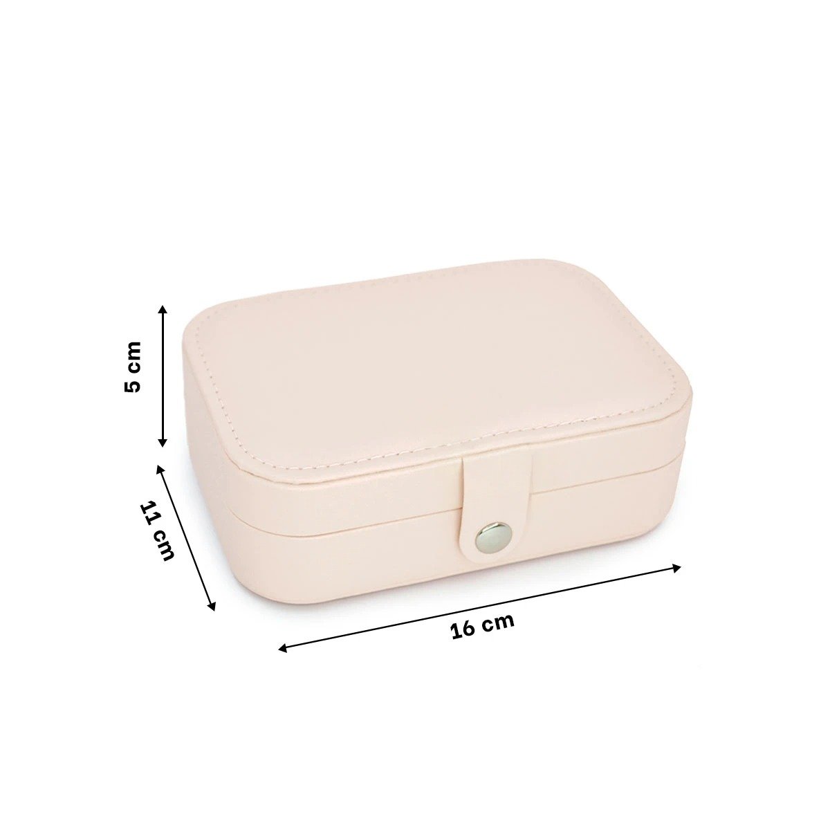 PACK4 ORGANIZADOR BEIGE CLARO 16X11X5 CM MULTIPLES COMPARTIMIENTOS Y+REGALO STICKER - 4