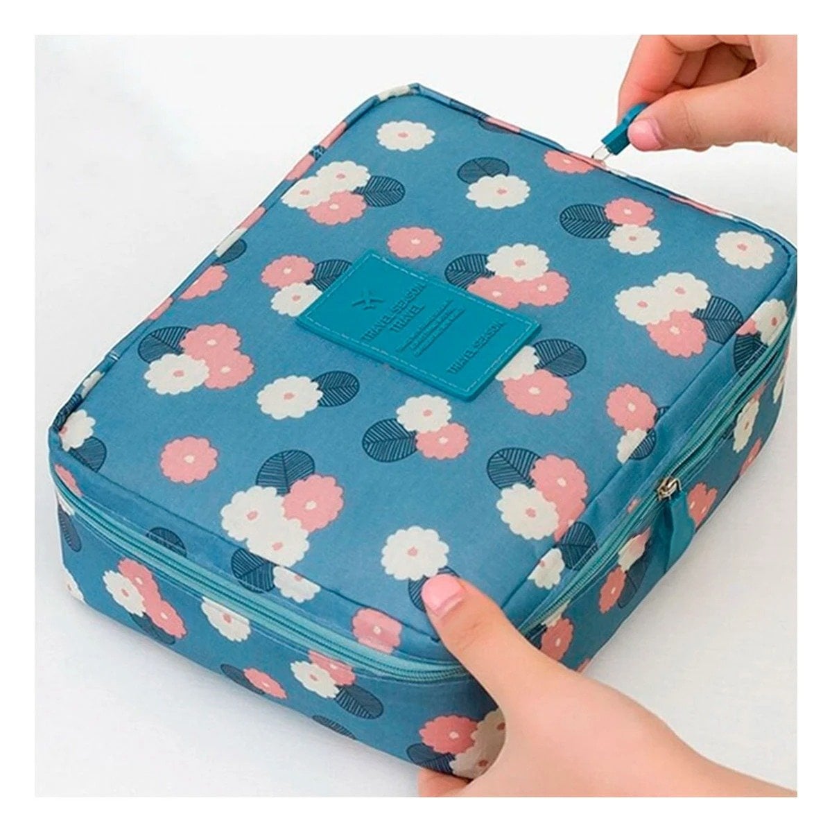 PACK6 ORGANIZADOR PRACTICO 20X15CM AZUL ACERO PARA OFICINA Y+PAPEL REGALO - 2