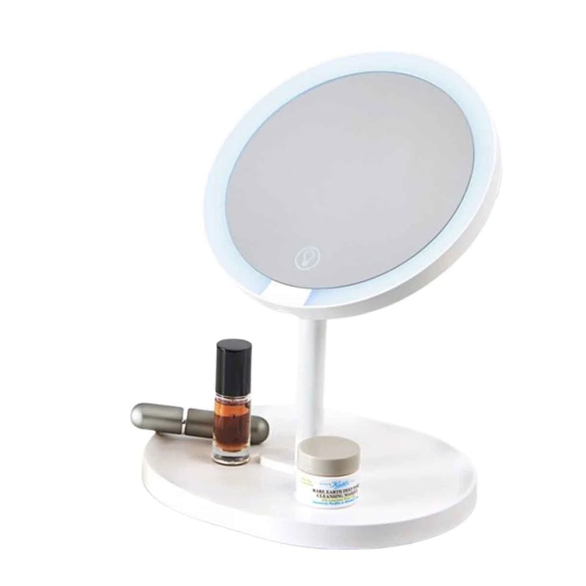 PACK12 LUNA ELEGANTE LED TACTIL CIRCULAR BLANCO CON ILUMINACION SUAVE Y+REGALO STICKER - 2