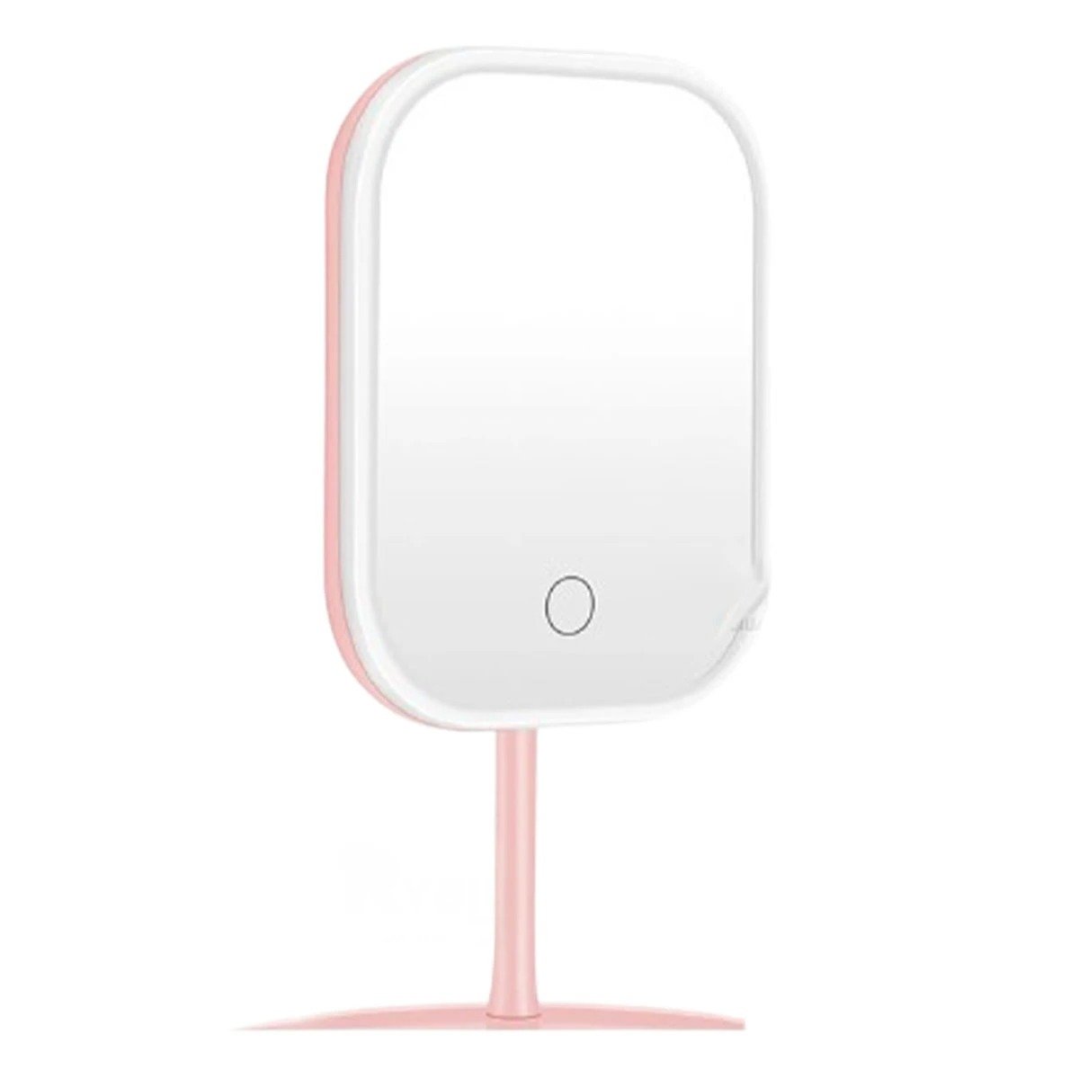 PACK4 VISOR FUNCIONAL LED TACTIL CUADRADO ROSADO CON ILUMINACION FRONTAL Y+PAPEL REGALO - 3