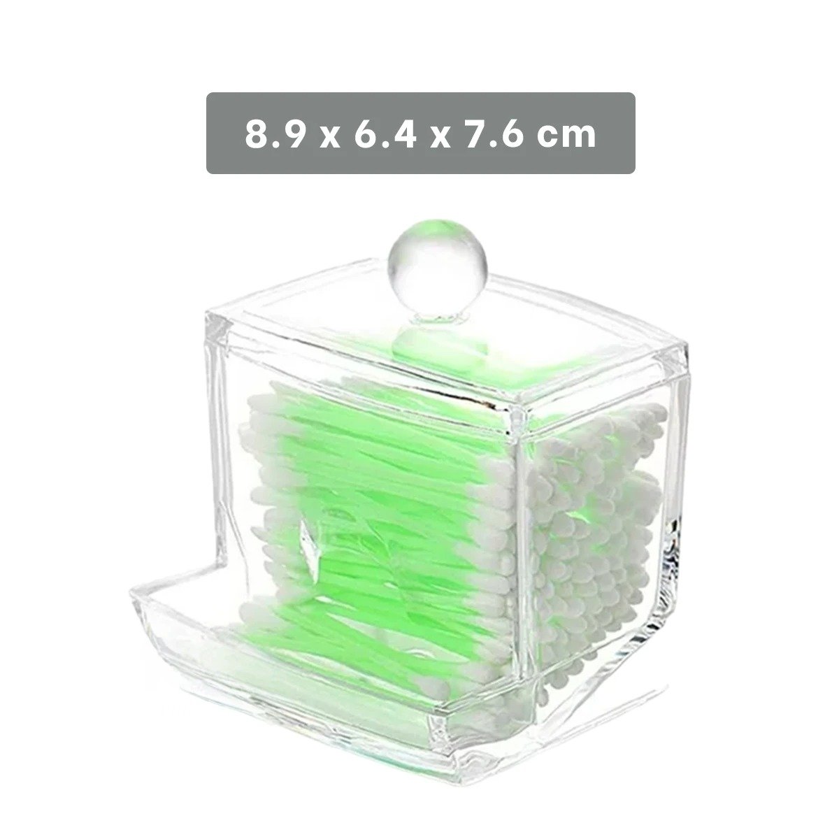 PACK4 ORGANIZADOR ACRILICO PARA BASTONCILLOS DE ALGODON Y+PAPEL REGALO - 4