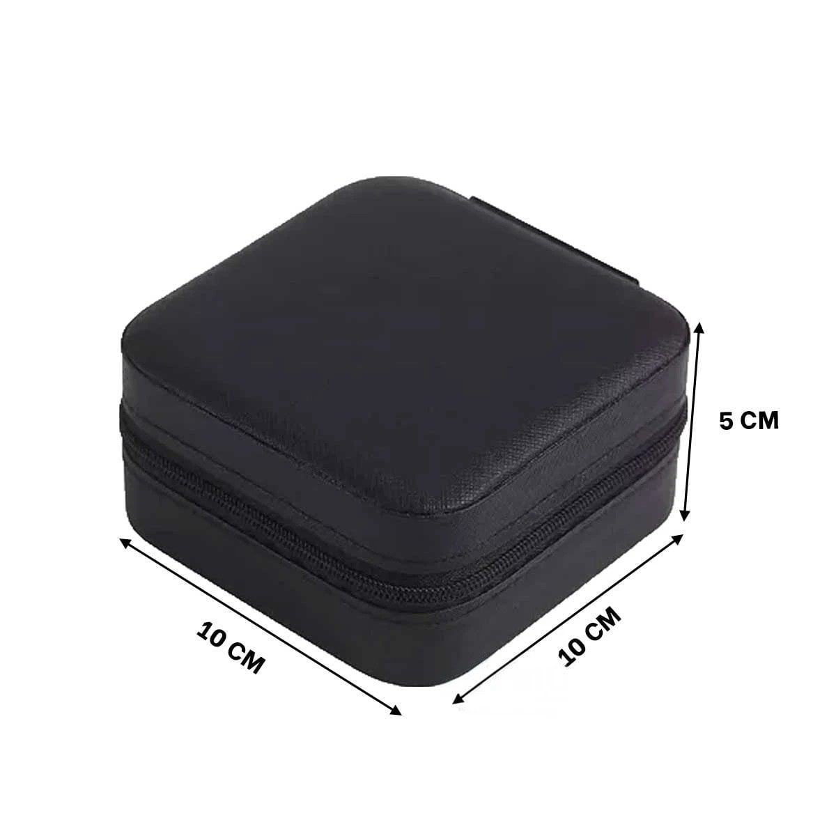 PACK6 COFRE PARA JOYAS MINI PORTATIL NEGRO PARA REGALO ESPECIAL Y+PAPEL REGALO - 4
