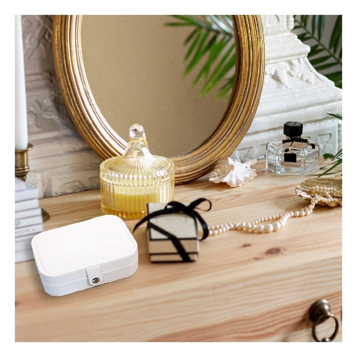 PACK2 ESTUCHE BLANCO 16X11X5 CM COMPACTO Y ELEGANTE Y+REGALO STICKER - 5