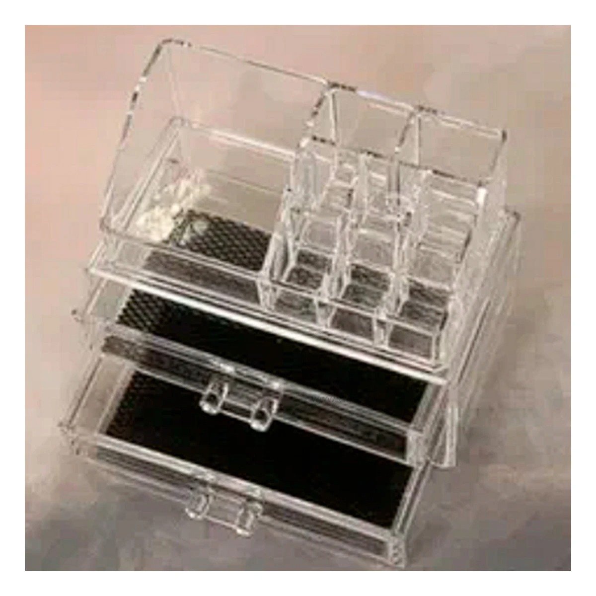 PACK4 MODULO COMPACTO PARA MAQUILLAJE CON CAJONES Y ESPEJO - 5