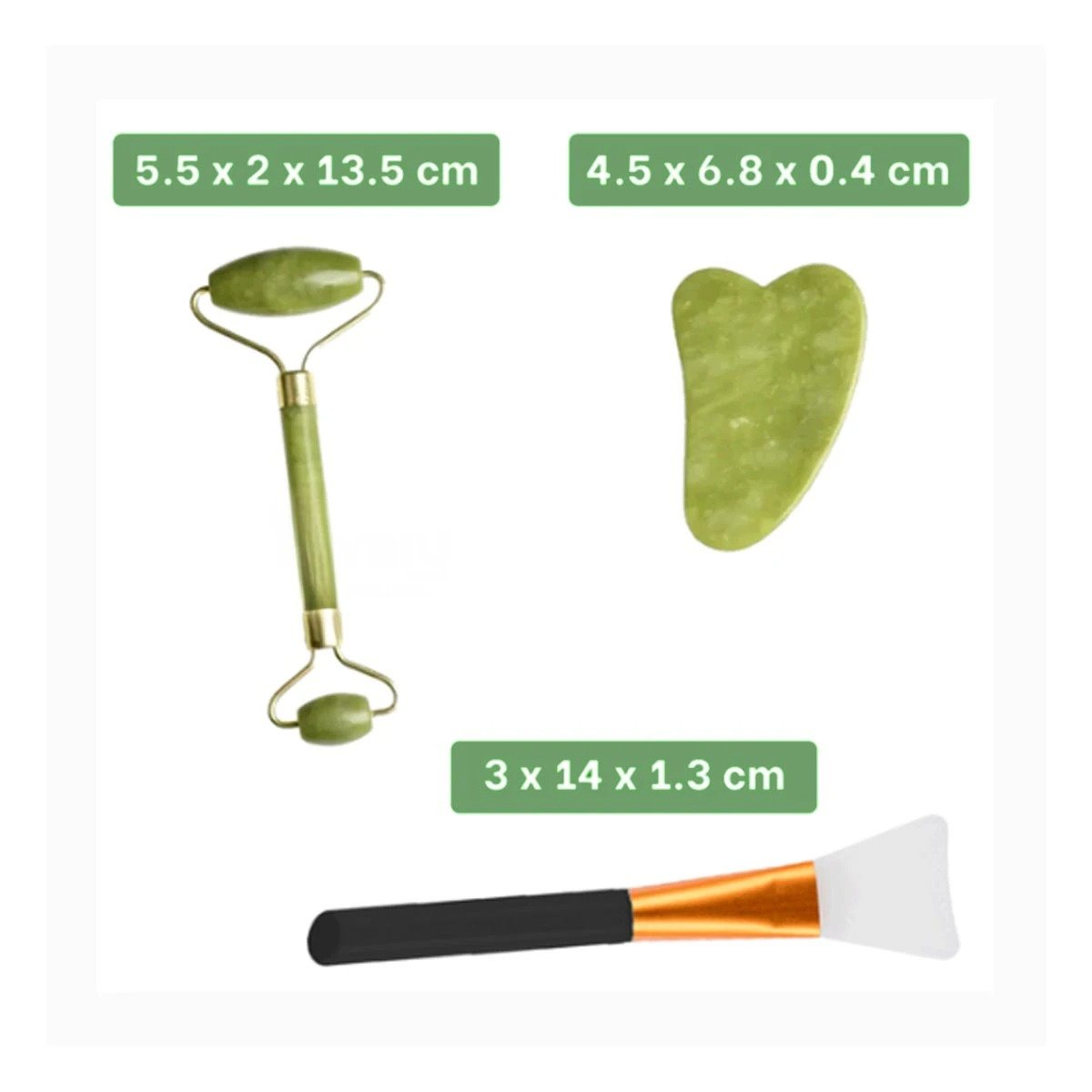 PACK4 MASAJEADOR RELAJANTE DE DAMA VERDE Y+REGALO STICKERS - 4