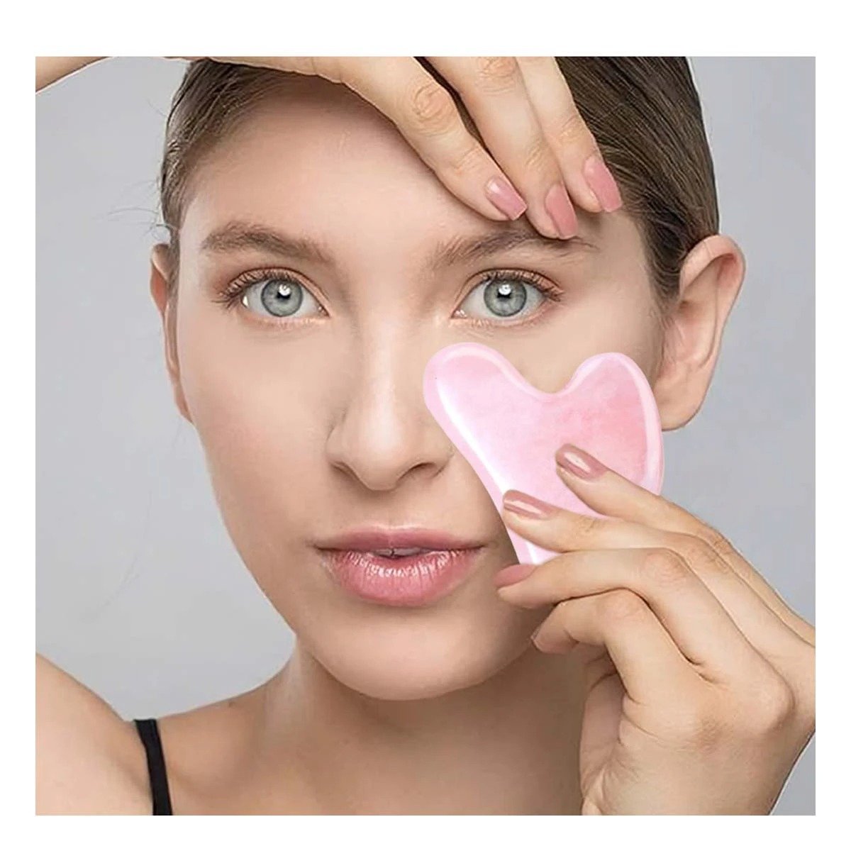 PACK2 INSTRUMENTO FACIAL ROSADO CLARO PARA RELAJACION Y BELLEZA NATURAL - 3