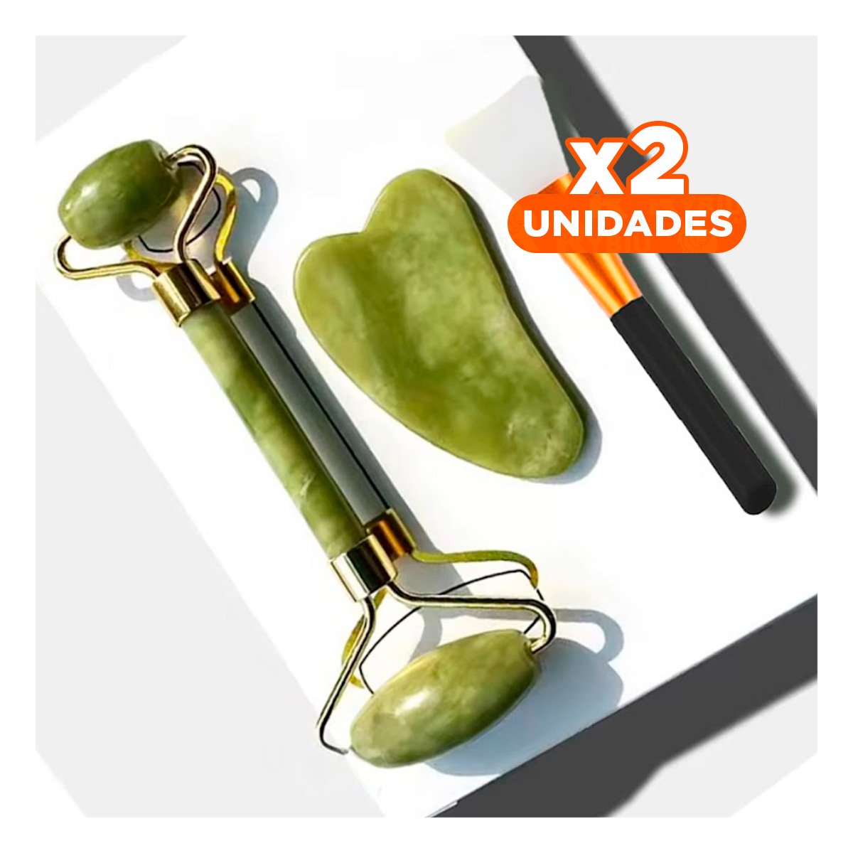 PACK2 MASAJEADOR RELAJANTE DE DAMA VERDE Y+REGALO STICKERS - 1