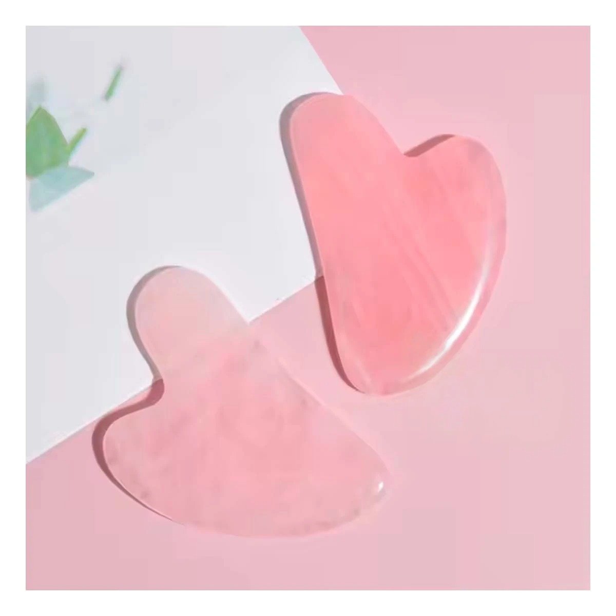 PACK6 HERRAMIENTA ROSADO CLARO PARA MASAJE Y BRILLO NATURAL DEL ROSTRO Y+REGALO STICKER - 3