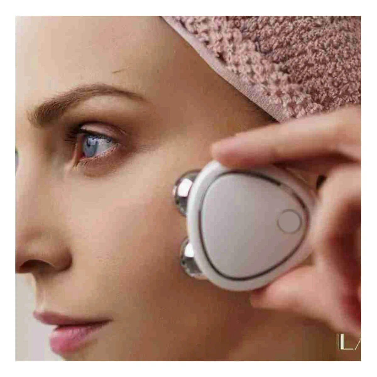 PACK4 EQUIPO DE BELLEZA TRIANGULO DE DOBLE RODILLO BLANCO PARA MANTENER LA PIEL SUAVE - 5