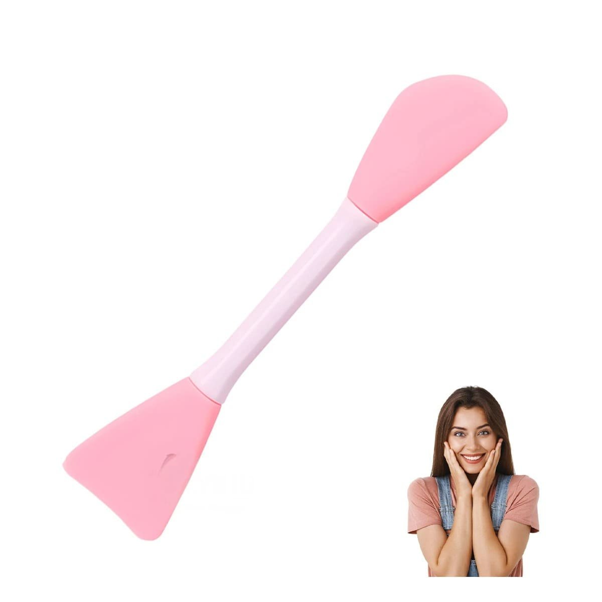 PACK4 ESPATULA DE BELLEZA ROSADO PARA APLICAR PRODUCTOS CON PRECISION Y+PAPEL REGALO - 3
