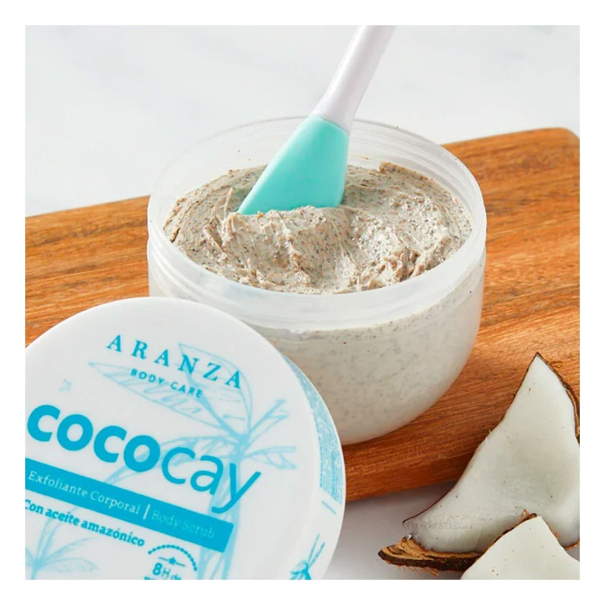 PACK12 RASPADOR DOBLE PUNTA CELESTE PARA CREMAS Y MASCARILLAS DE MANERA PRACTICA - 2