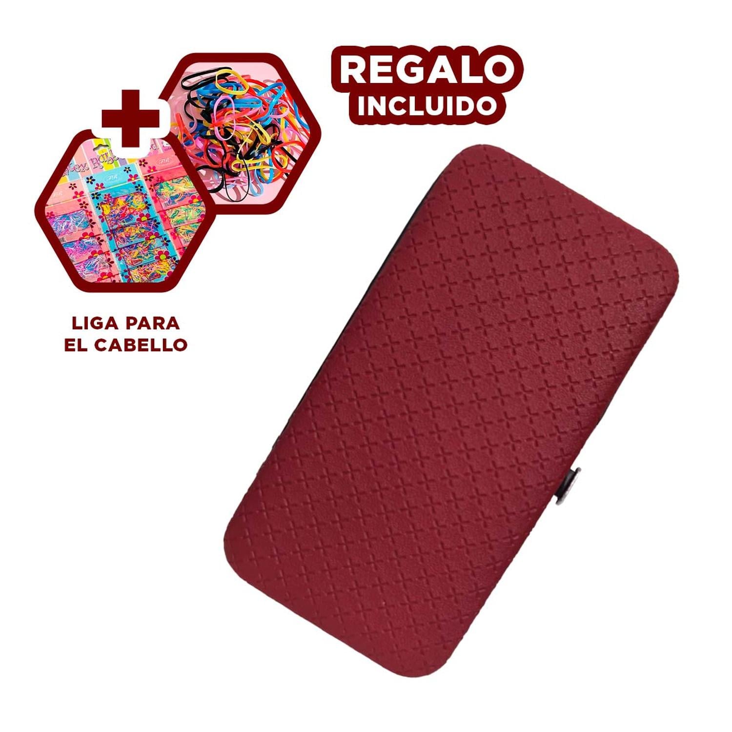SET DE 16PZAS DINAMICO PARA UÑAS GUINDA Y+LIGAS DE REGALO - 1