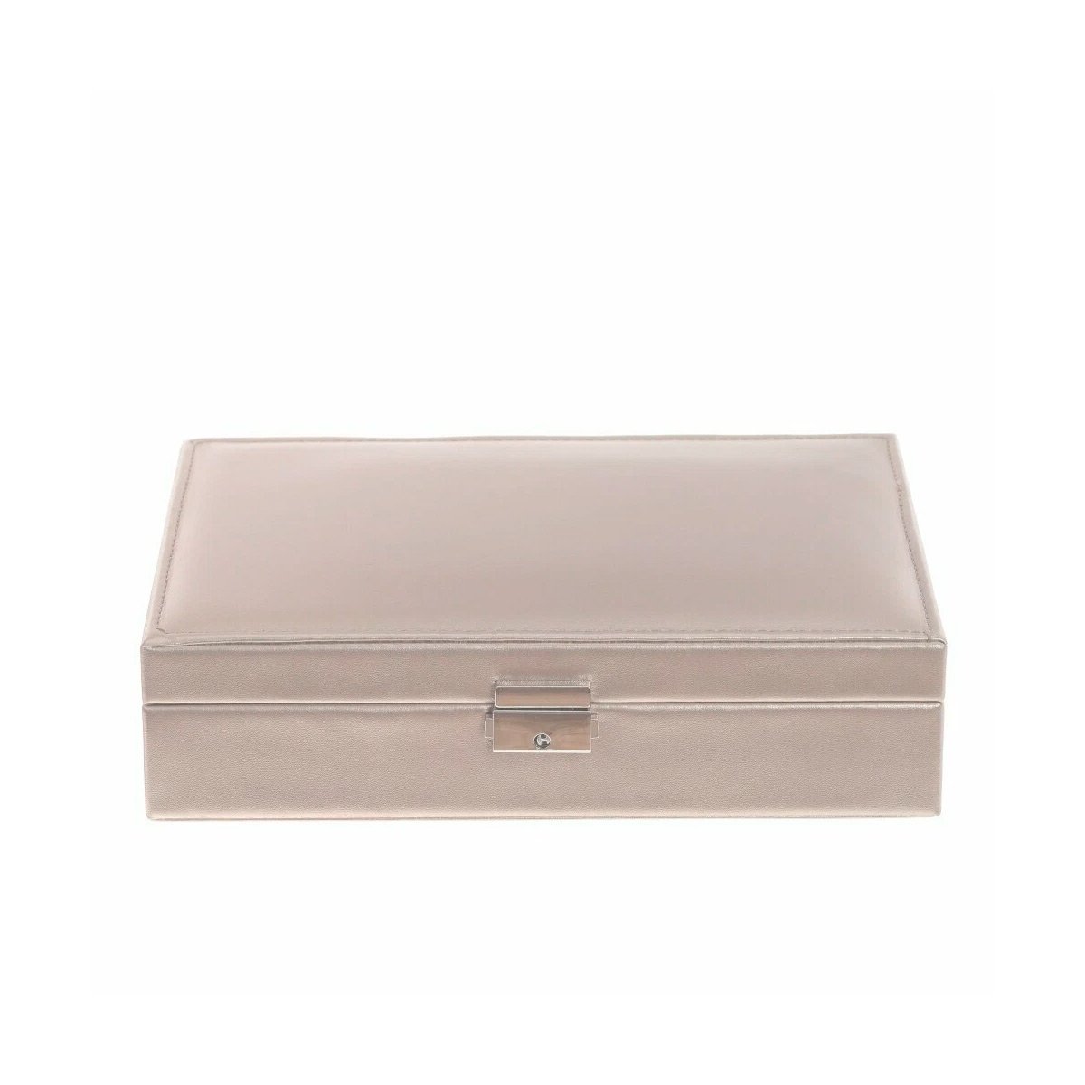 PACK12 FORMATO BEIGE BRILLANTE RECTANGULAR 20,5X12,5X5,5 CM PARA JOYAS Y+REGALO STICKER - 2