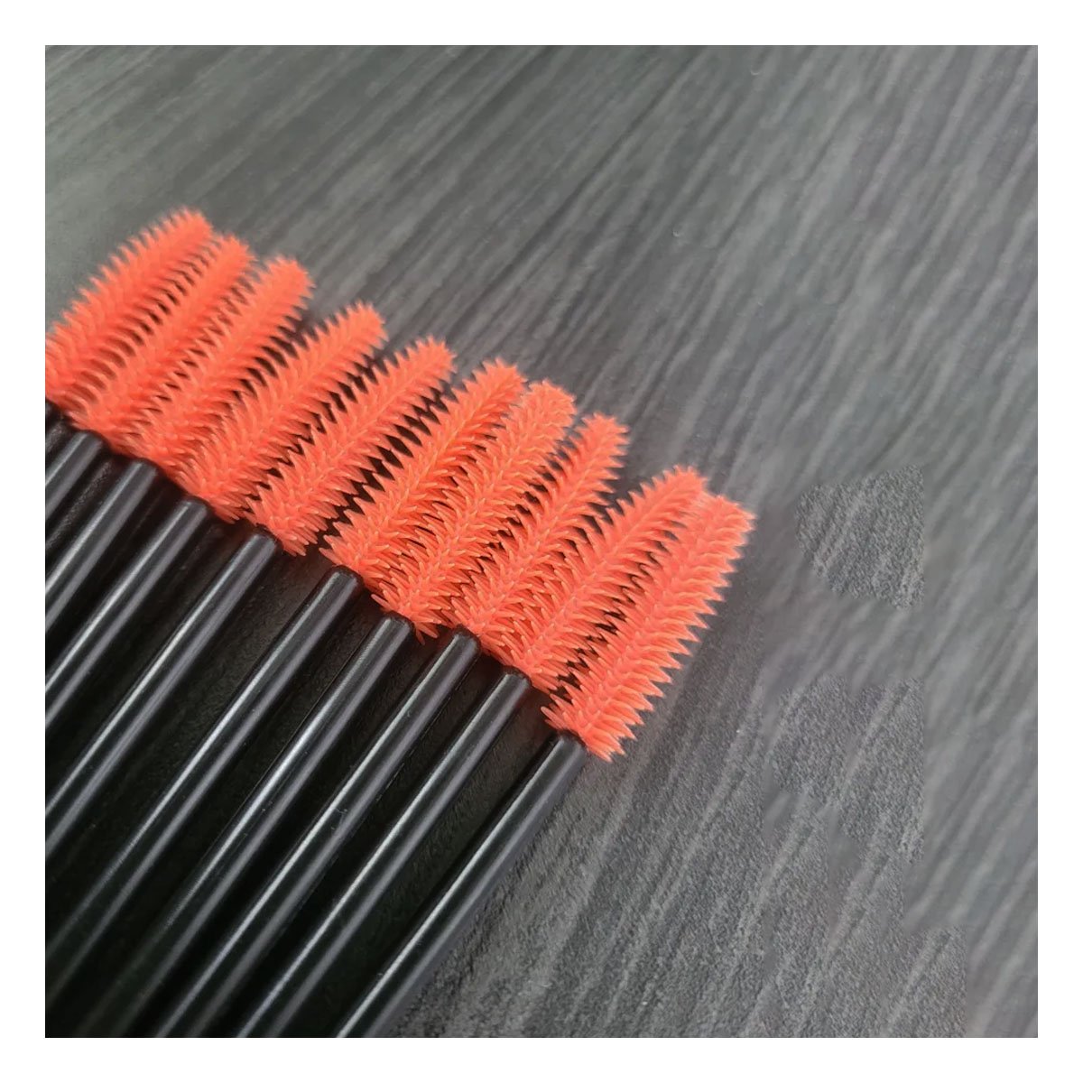 PACK6 HERRAMIENTA PARA MAQUILLAJE DE SILICONA 12 PZS NARANJA Y+PAPEL REGALO - 2