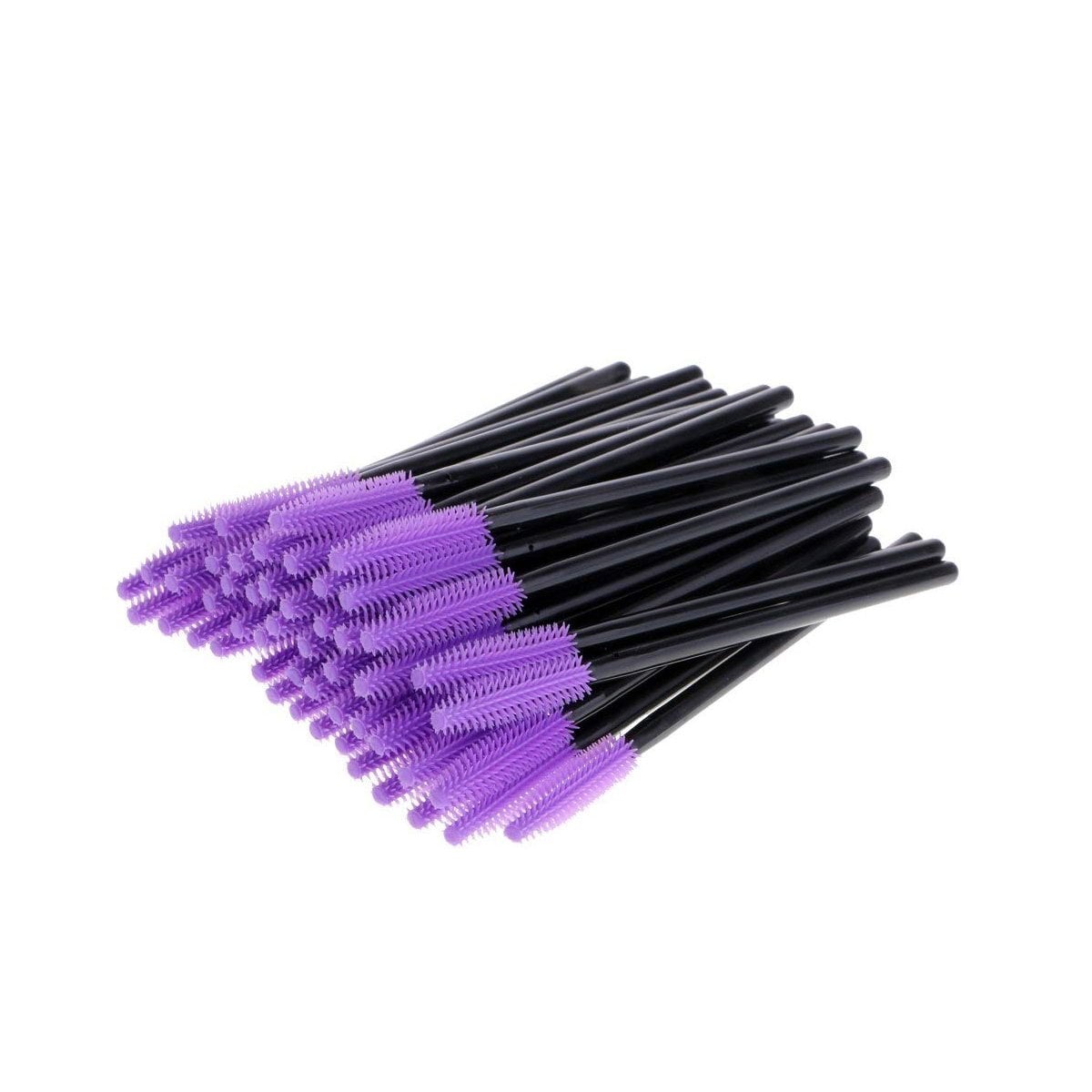 PACK2 HERRAMIENTA FLEXIBLE DE SILICONA PARA PESTAÑA Y CEJA 12 PZS MORADO Y+REGALO STICKER - 2