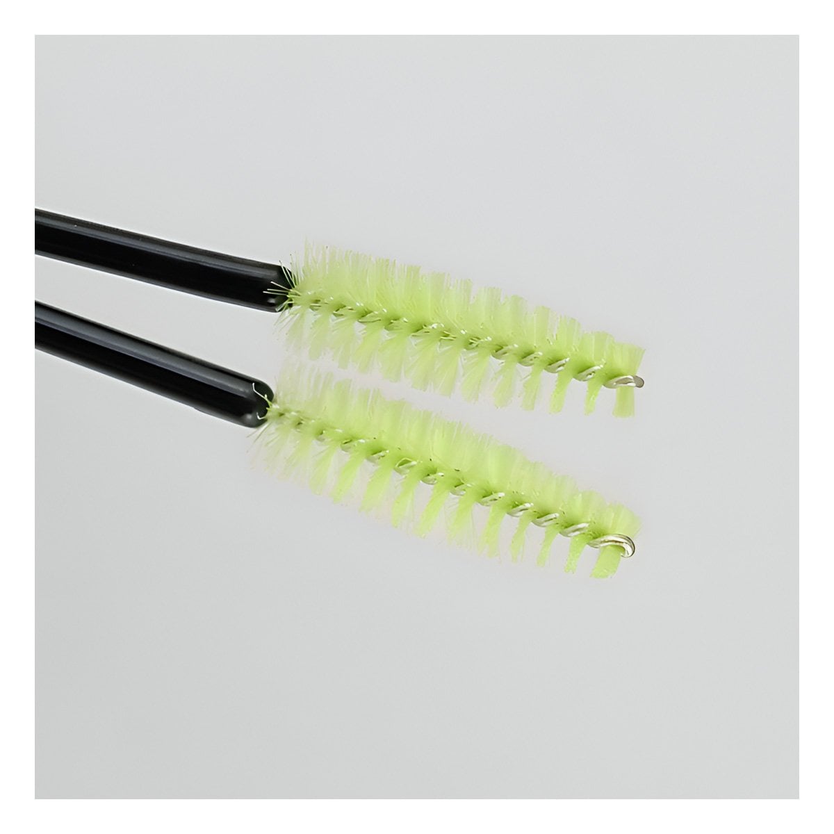 PACK6 HERRAMIENTA PARA MAQUILLAJE DE SILICONA 12 PZS VERDE LIMON Y+PAPEL REGALO - 2