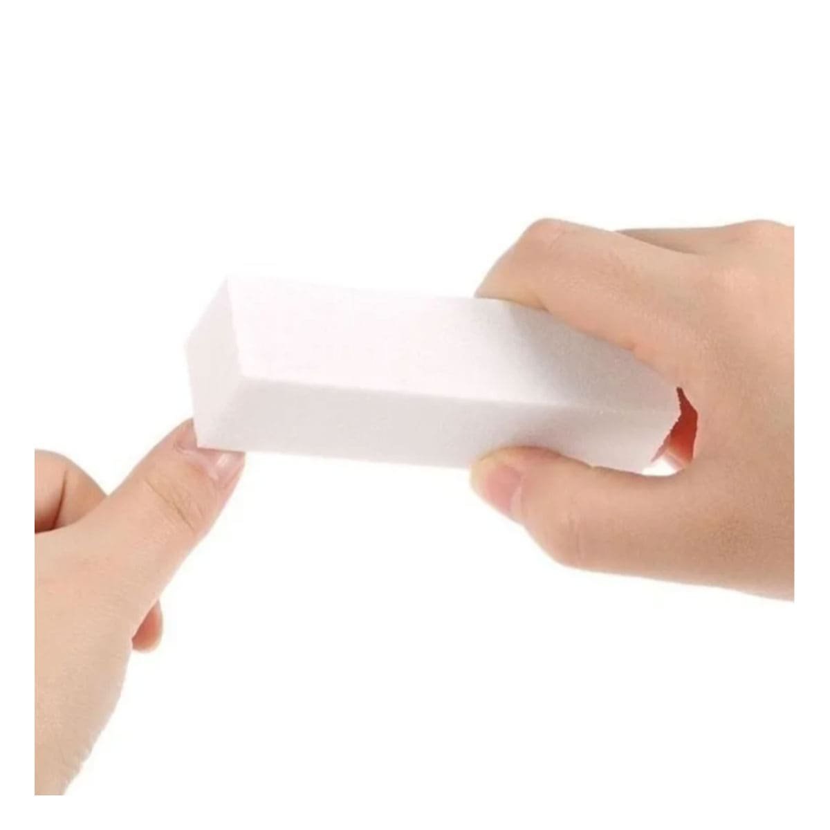 PACK12 ACCESORIO PARA MANICURE BLOQUE BLANCO DE UÑAS Y+REGALO STICKER - 2