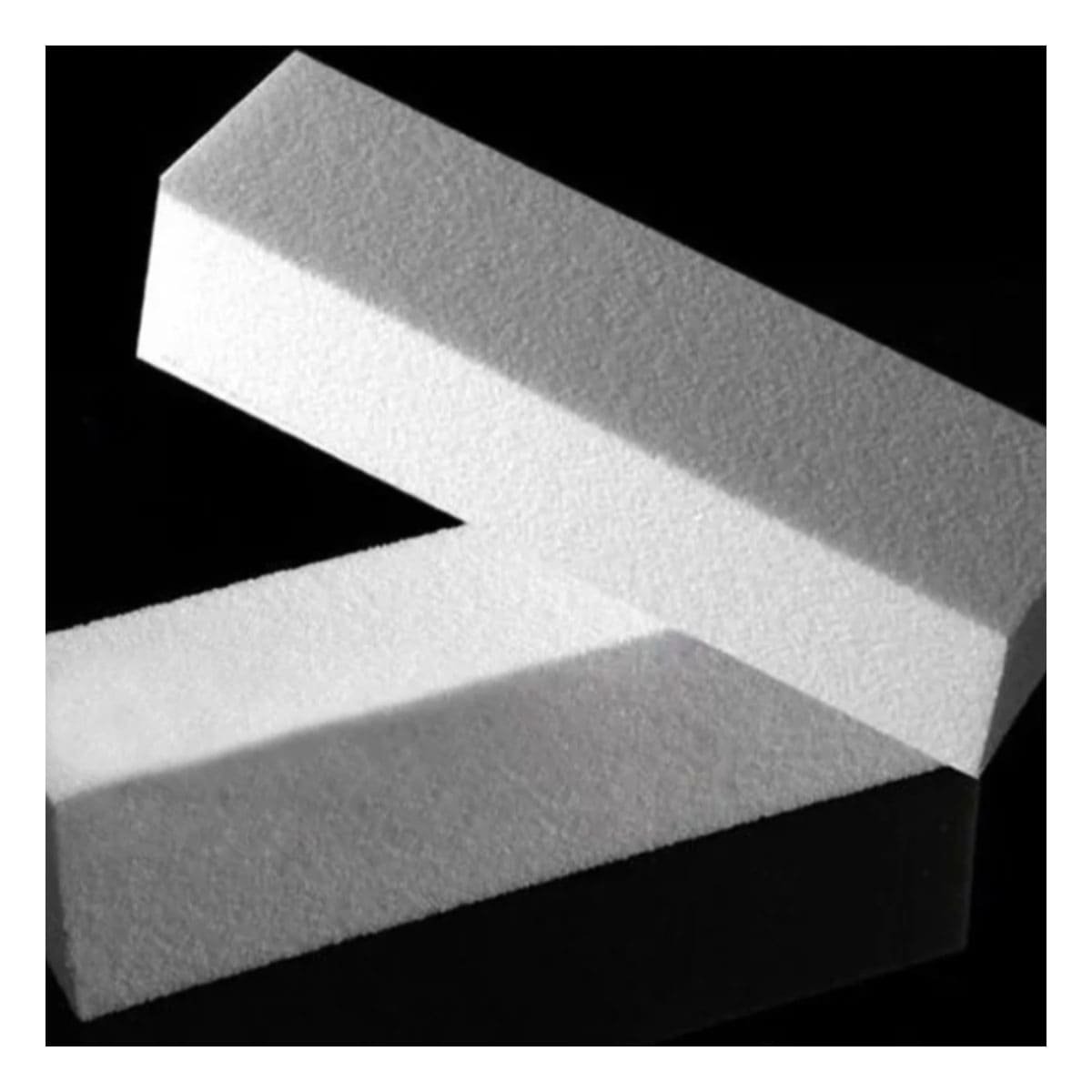 BLOQUE COMPACTO DE UÑAS BLANCO PARA MANICURE RAPIDO - 2