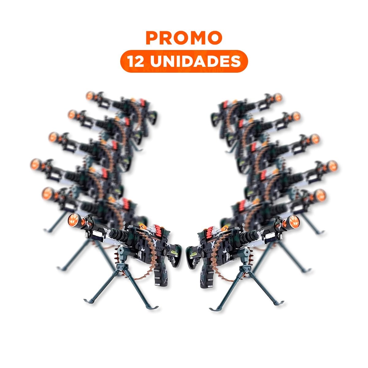 PACK12 PISTOLA INFANTIL CON SONIDOS Y LUCES LED PARA NIÑOS - 1