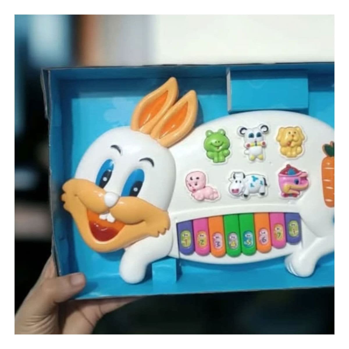PACK4 JUEGO EDUCATIVO CONEJO CON NUMEROS Y ANIMALES PARA APRENDER Y+PAPEL REGALO - 2