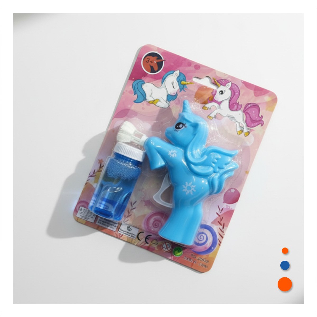 CREADOR DE BURBUJAS DE UNICORNIO PARA JUEGOS CREATIVOS Y DINAMICOS Y+LIGAS REGALO - 1