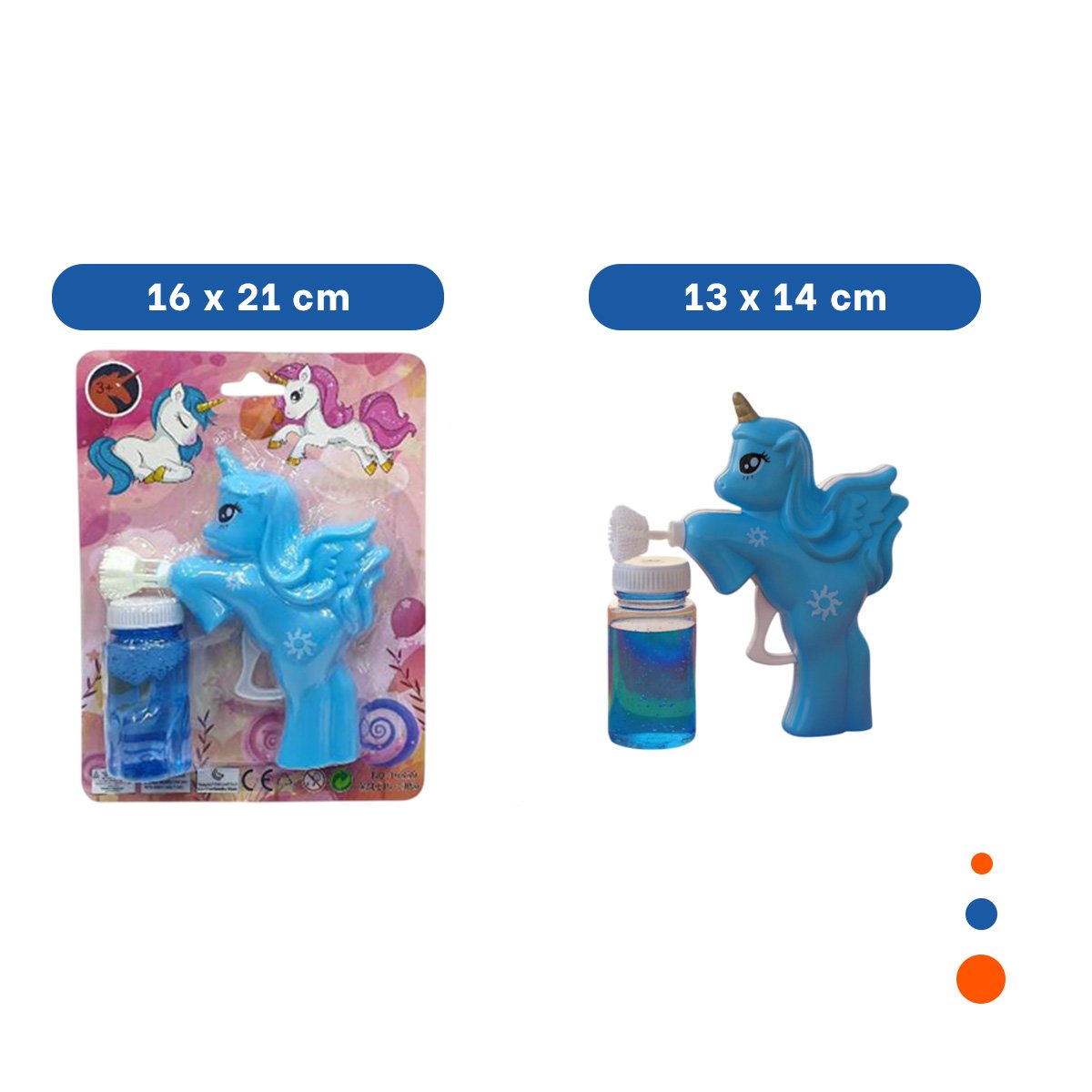 CREADOR DE BURBUJAS DE UNICORNIO PARA JUEGOS CREATIVOS Y DINAMICOS Y+LIGAS REGALO - 4