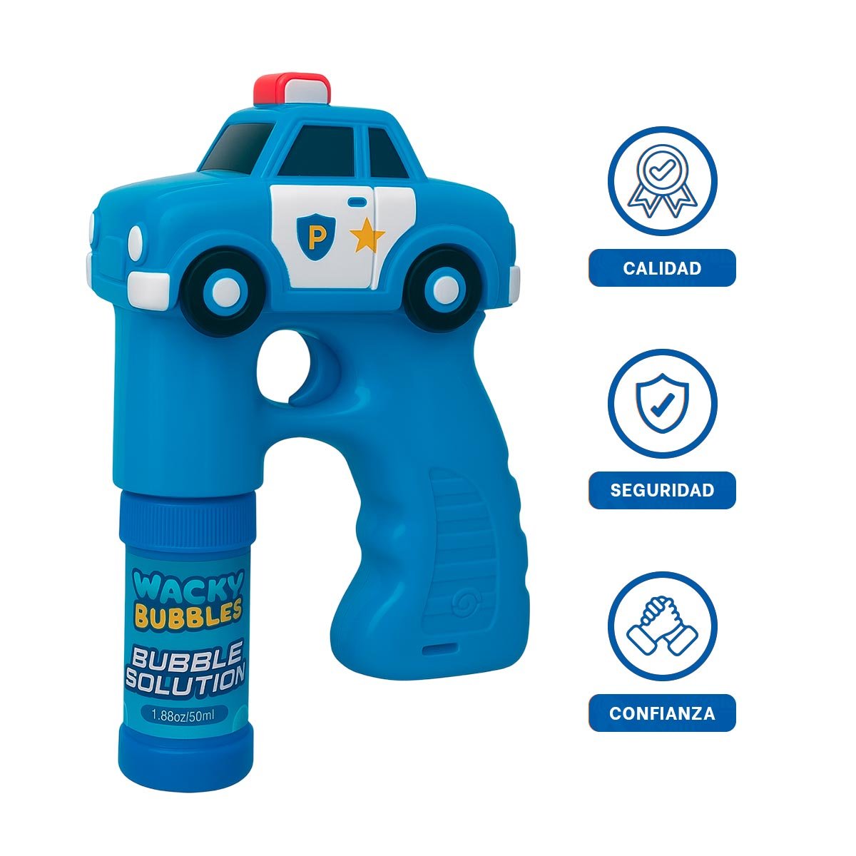 LANZADOR DE BURBUJAS CAMION PARA INFANTES CON JUEGO ACTIVO EN ESPACIOS ABIERTOS - 3