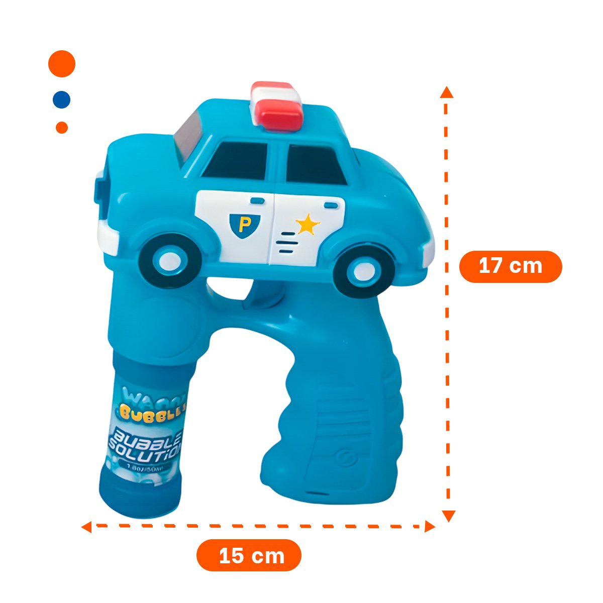 LANZADOR DE BURBUJAS CAMION PARA INFANTES CON JUEGO ACTIVO EN ESPACIOS ABIERTOS - 4