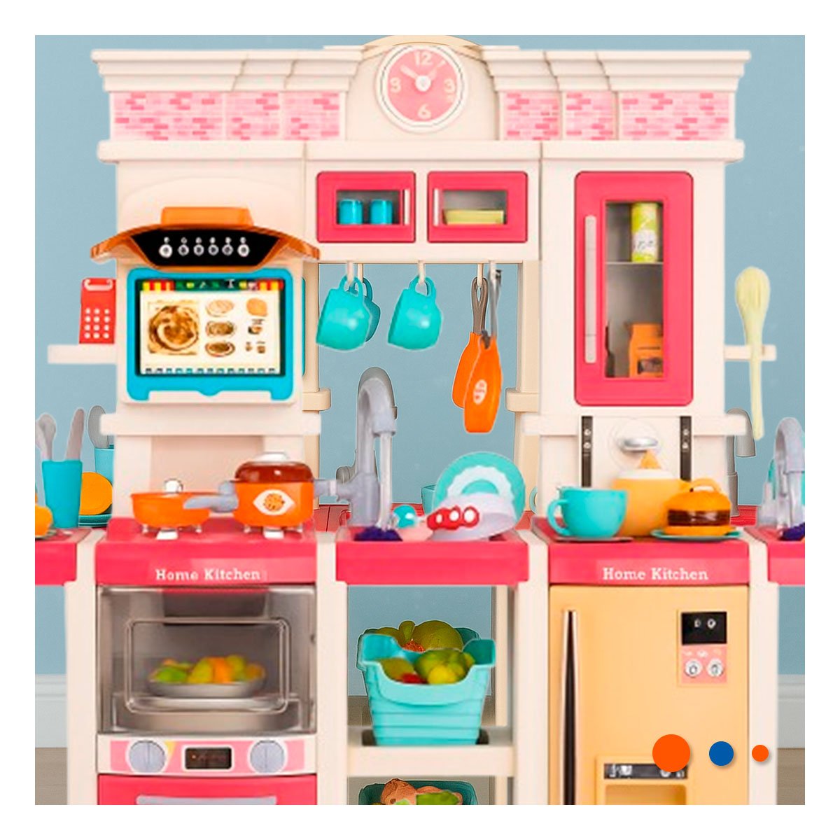 PACK2 COCINA DE JUEGO CON ACCESORIOS PARA ACTIVIDADES CREATIVAS - 2