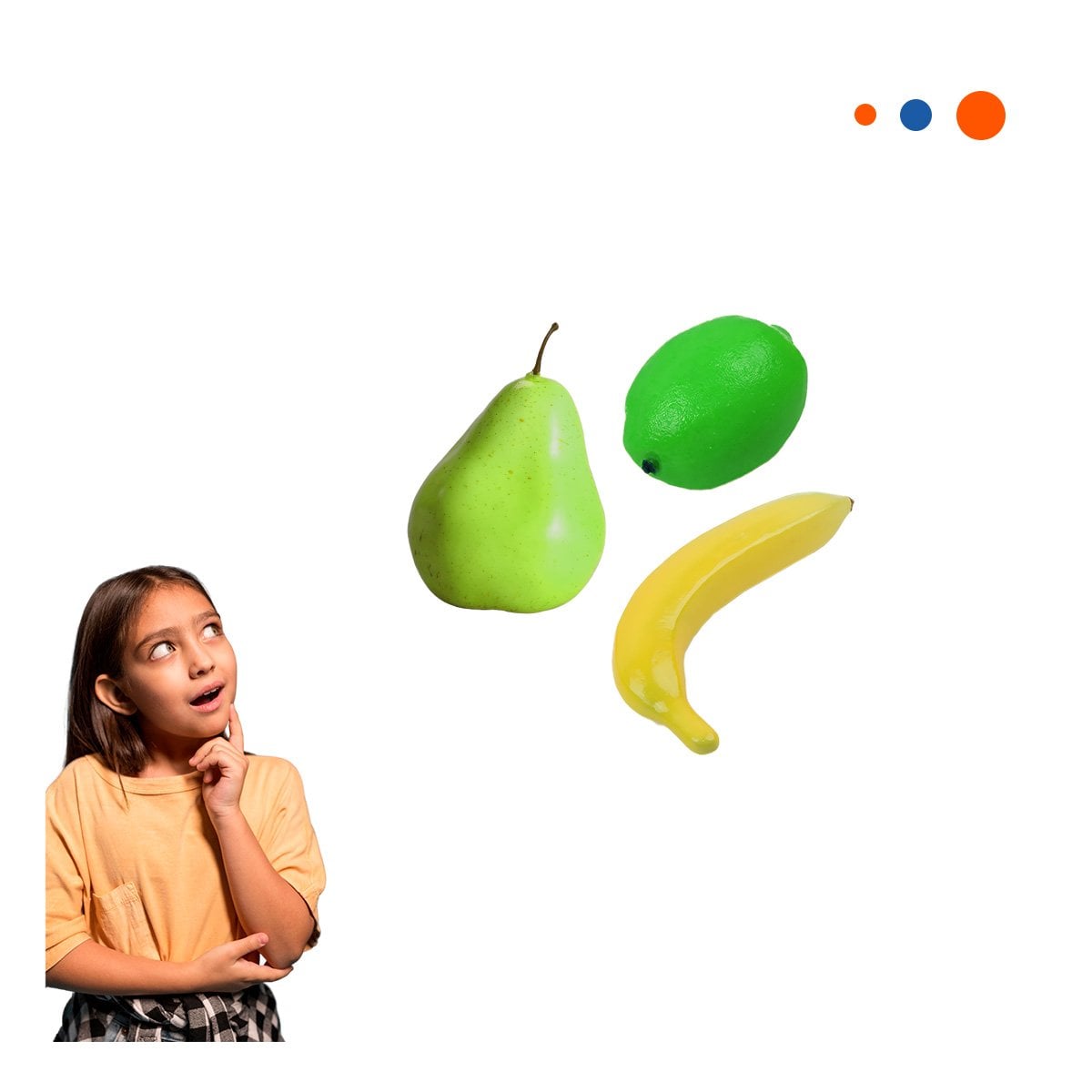 PACK2 JUGUETE EDUCATIVO DE FRUTAS Y+PAPEL DE REGALO - 3