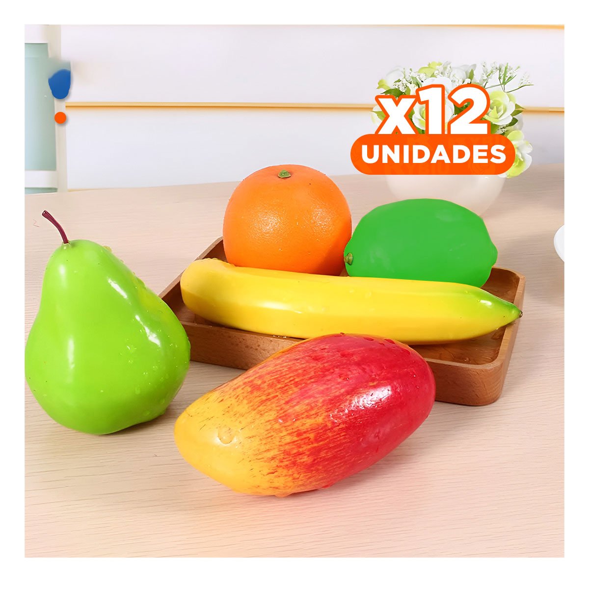 PACK12 SET DE DIVERSION CON FRUTAS Y+REGALO STICKERS - 1