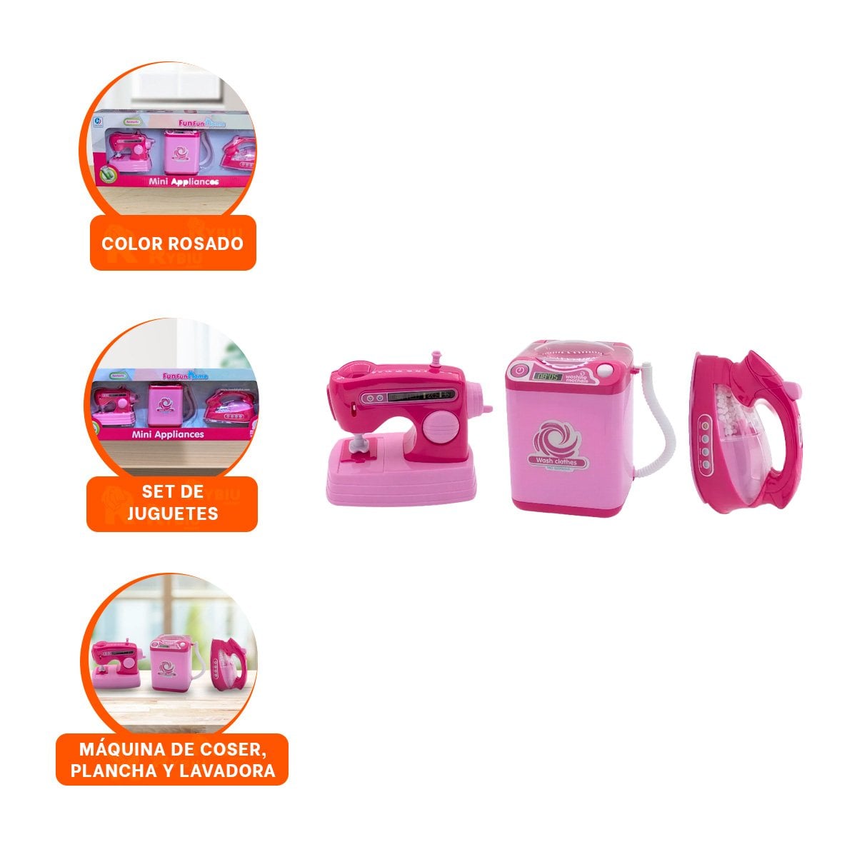 JUGUETE MUNDO DEL HOGAR PARA NIÑAS Y+PAPEL DE REGALO - 2