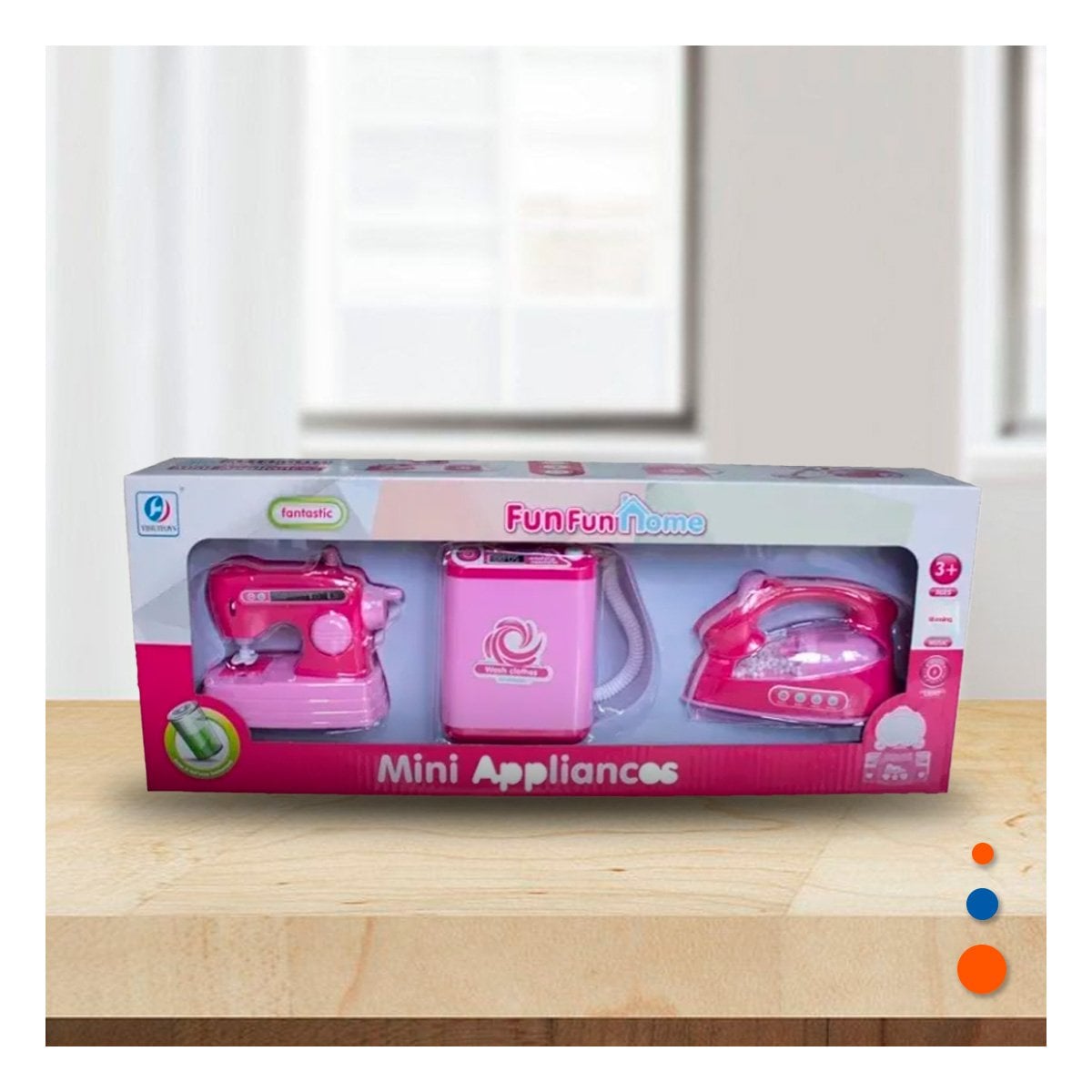 JUGUETE MUNDO DEL HOGAR PARA NIÑAS Y+PAPEL DE REGALO - 3