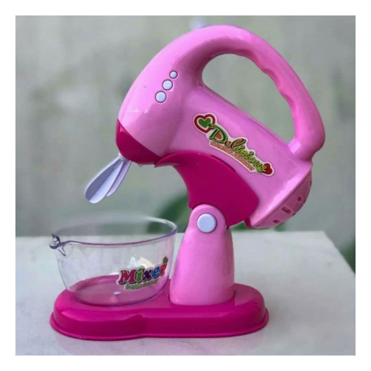 ESTACION DE COCINA CON LICUADORA CAFETERA Y BATIDORA PARA JUEGO CREATIVO YPAPEL REGALO - 5