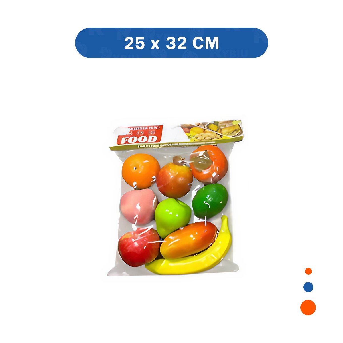 PACK6 SET DE FRUTAS MANZANA PLATANO PERA Y+REGALO STICKERS - 4