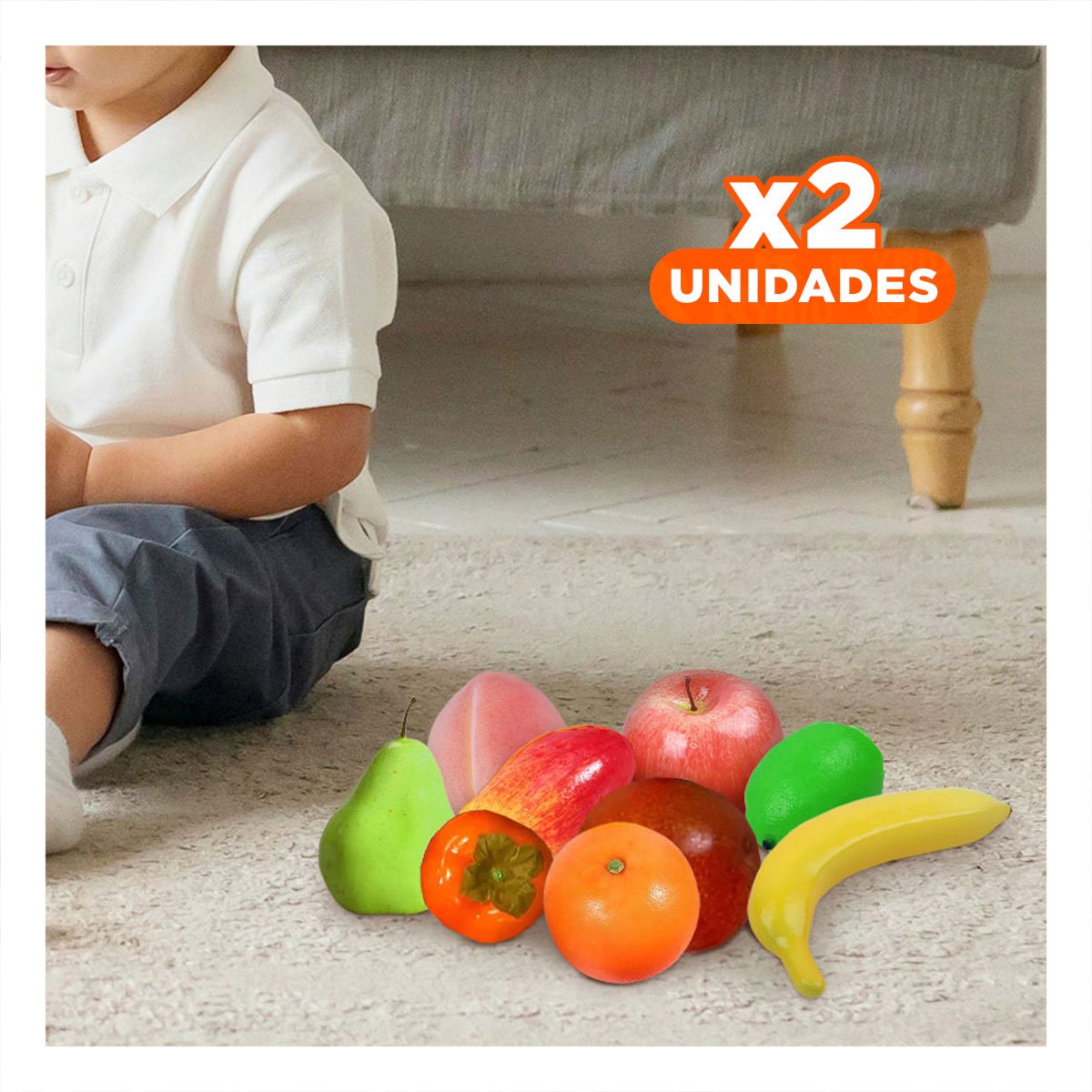 PACK2 PROPUESTA CREATIVA DE FRUTAS PARA DIVERSION YREGALO STICKER - 1