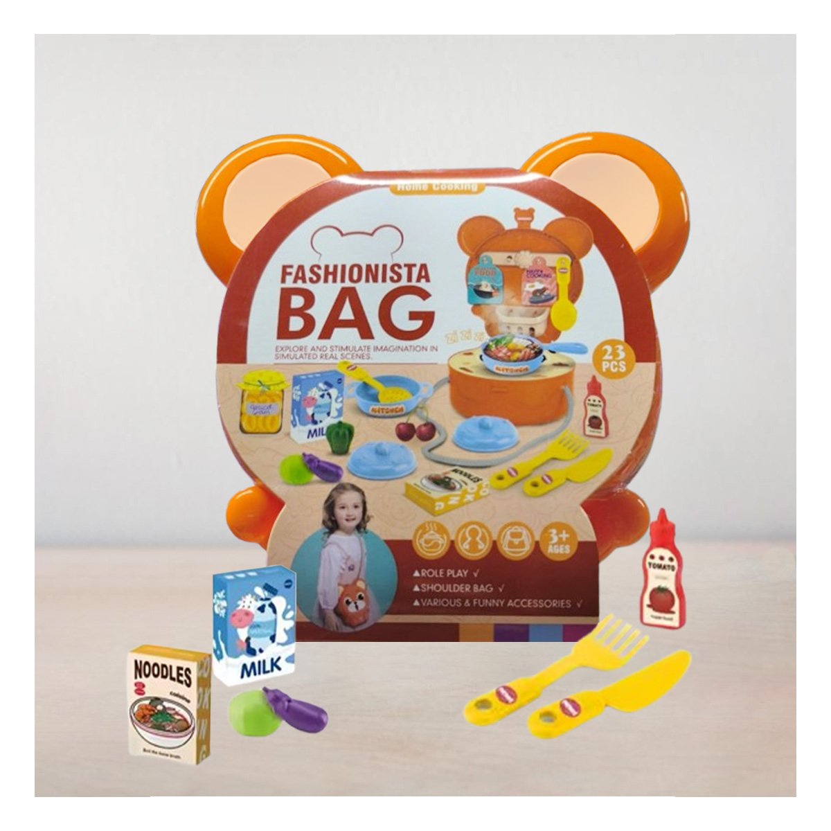 PACK12 MINI MALETA KID Y JUEGO DE COCINA Y+REGALO STICKERS - 3