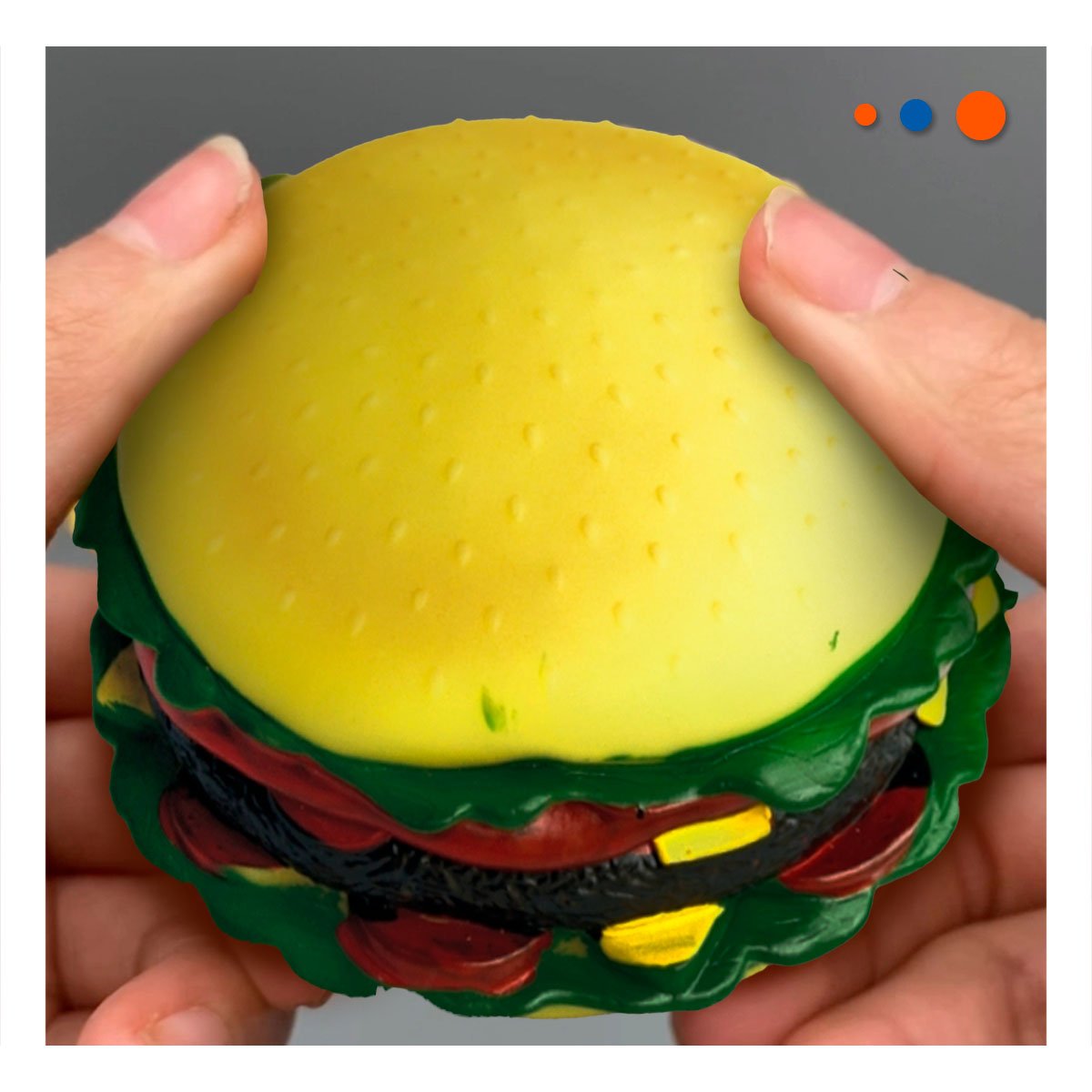 PACK2 PRESENTACION CREATIVA HAMBURGUESA PARA JUEGO EN EL HOGAR - 5
